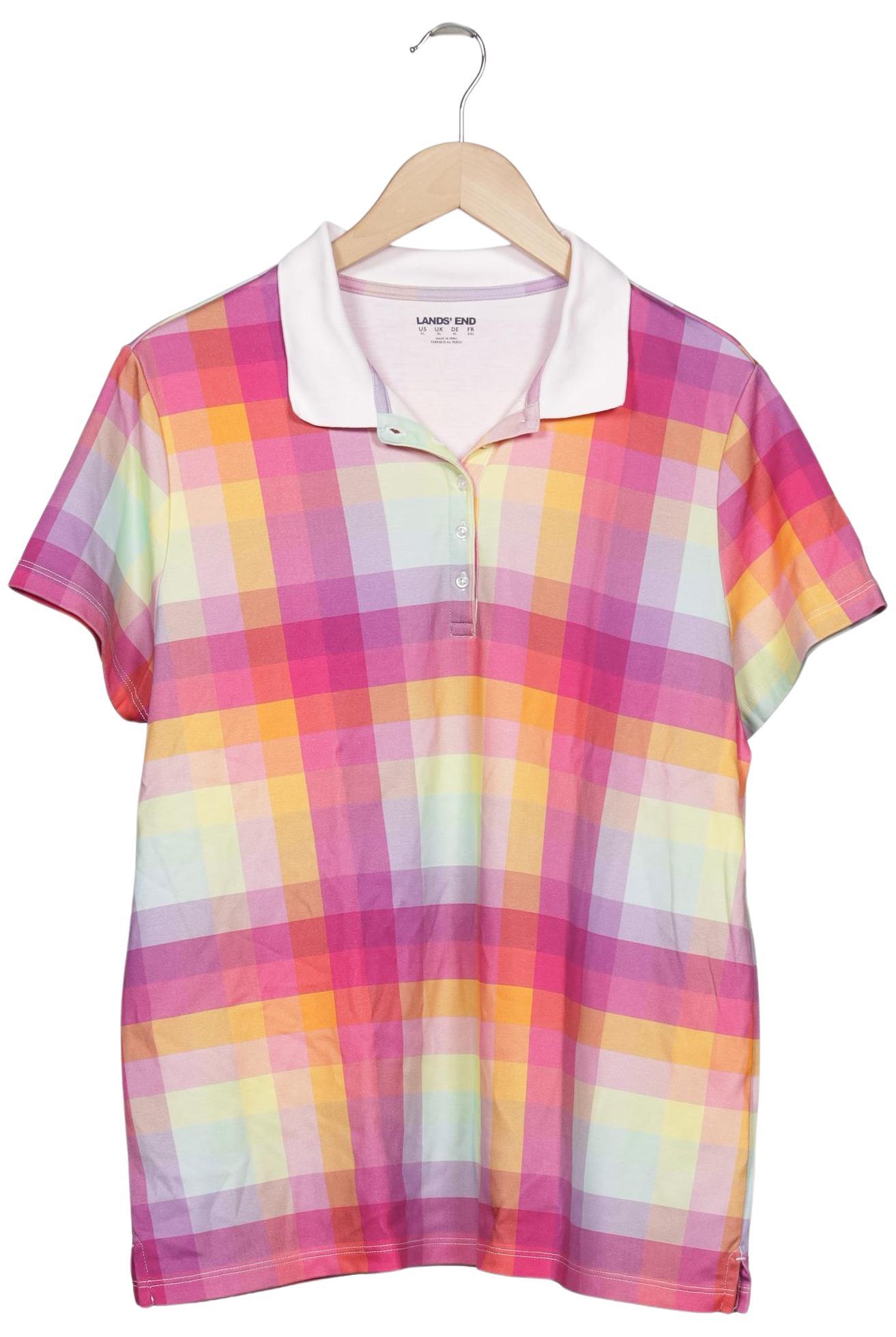 

Lands End Damen Poloshirt, mehrfarbig, Gr. 44