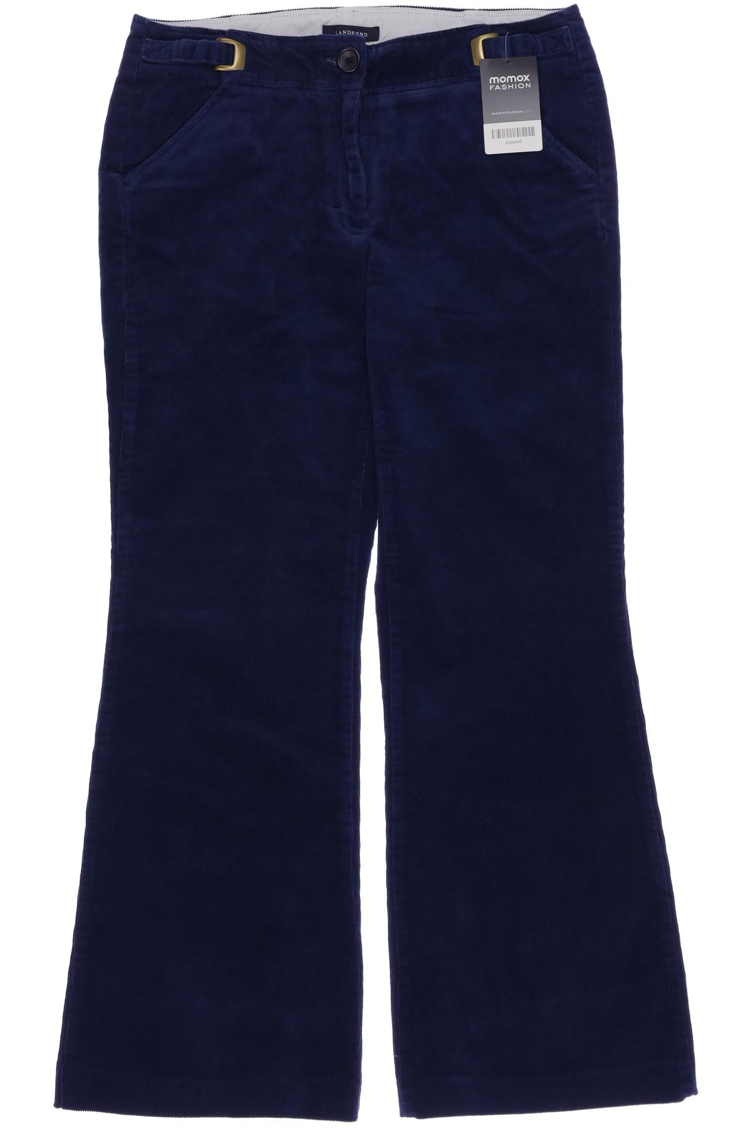 

Lands End Damen Stoffhose, blau, Gr. 6