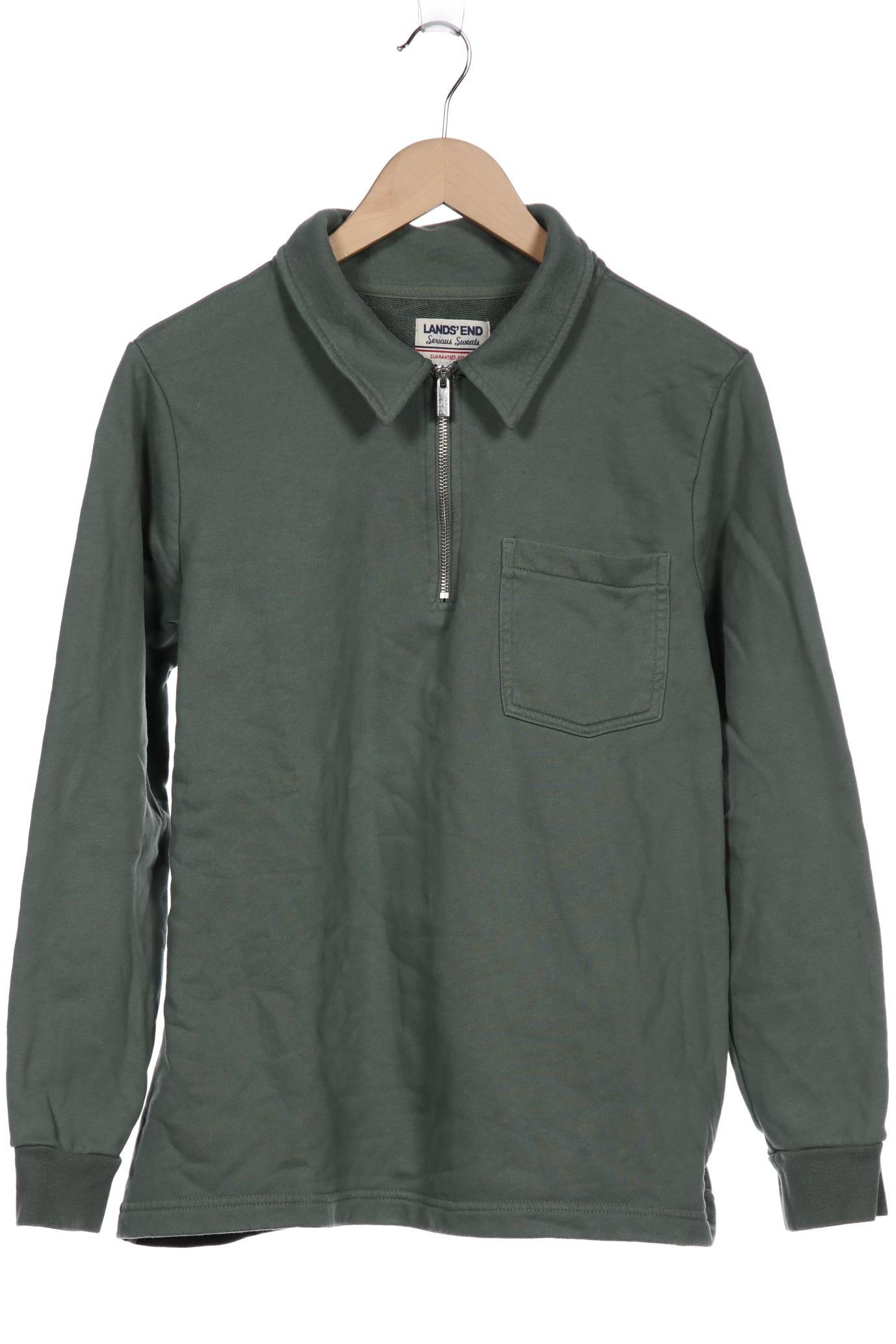 

Lands End Damen Sweatshirt, grün