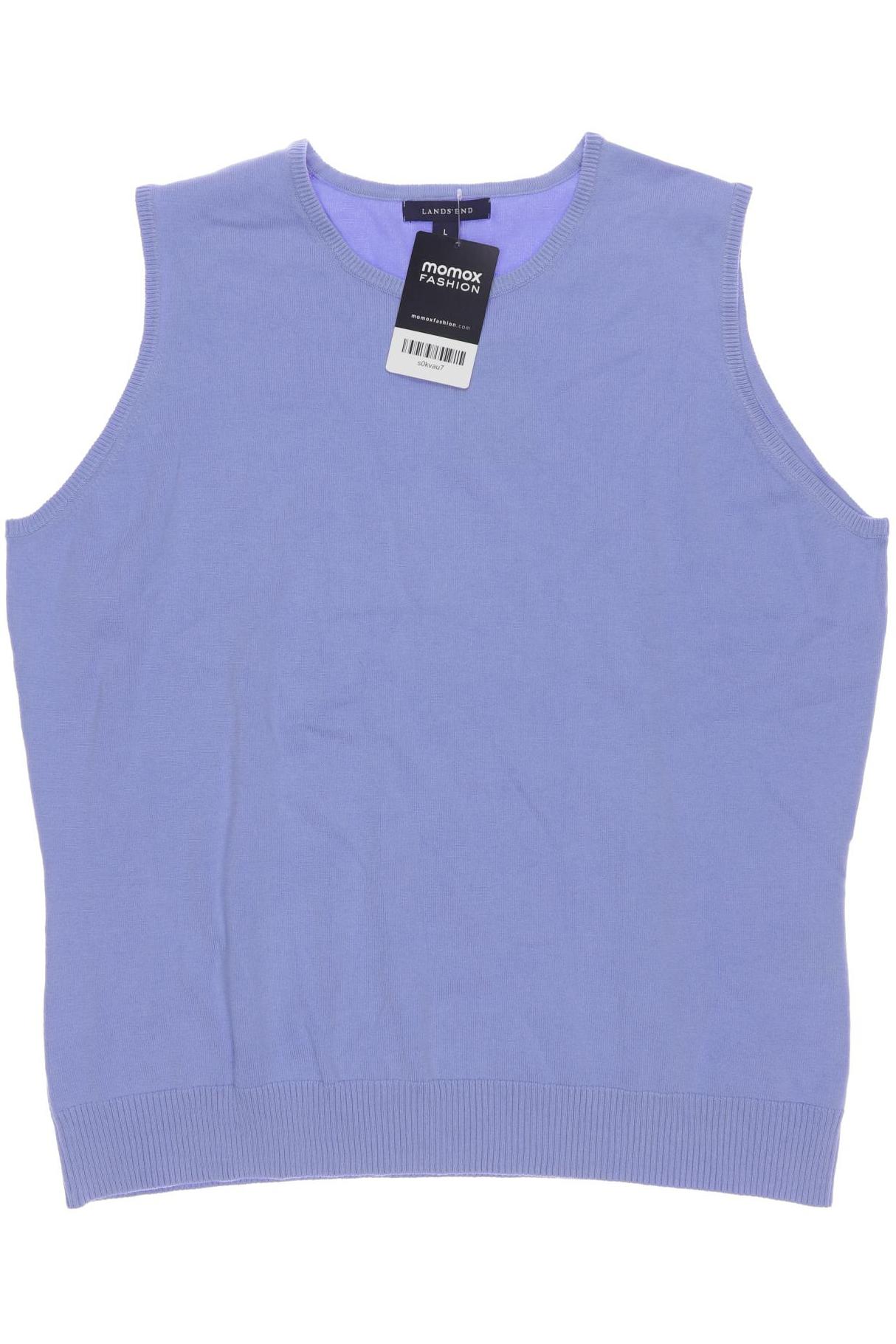 

Lands End Damen Pullover, blau, Gr. 42