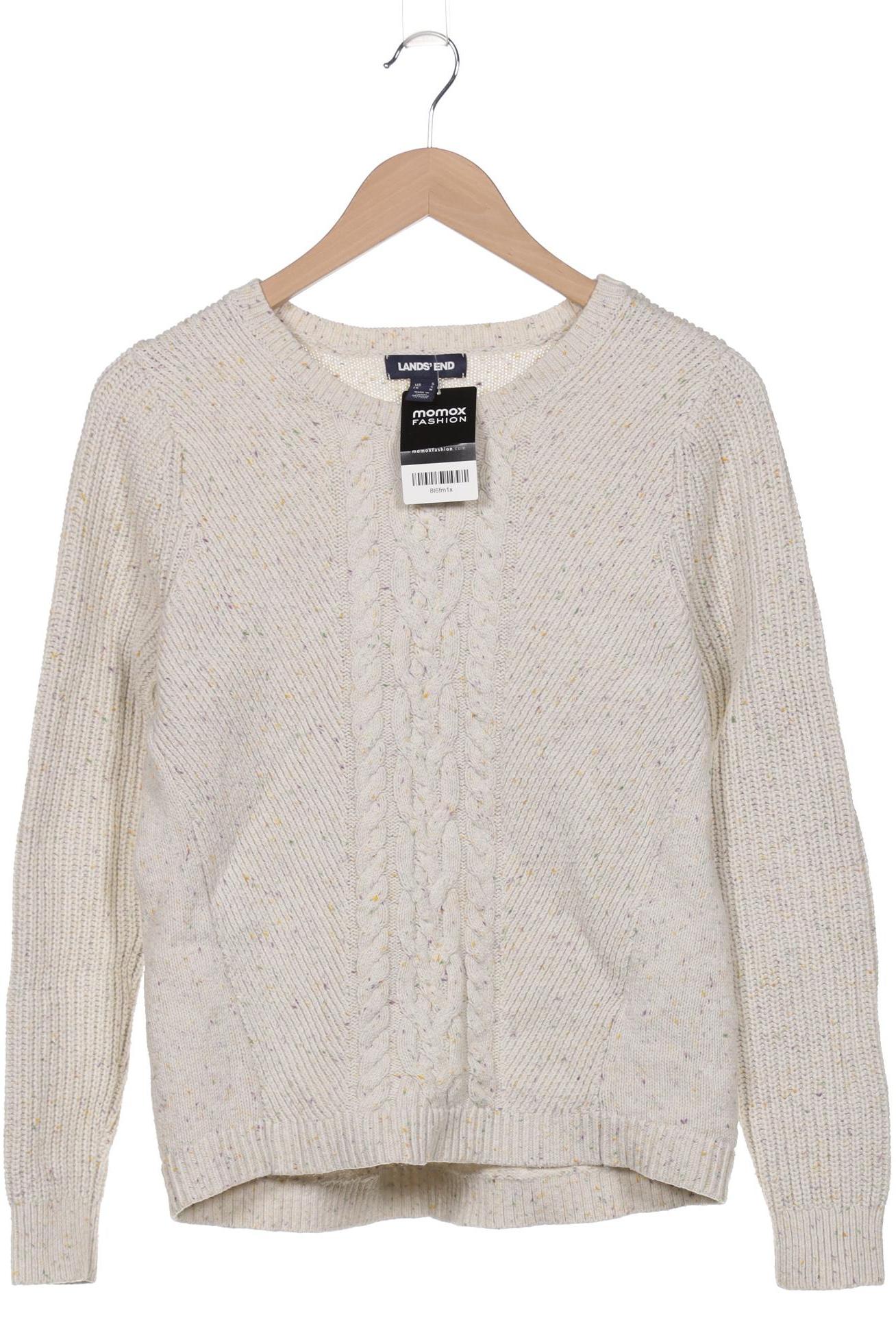 

Lands End Damen Pullover, cremeweiß, Gr. 36