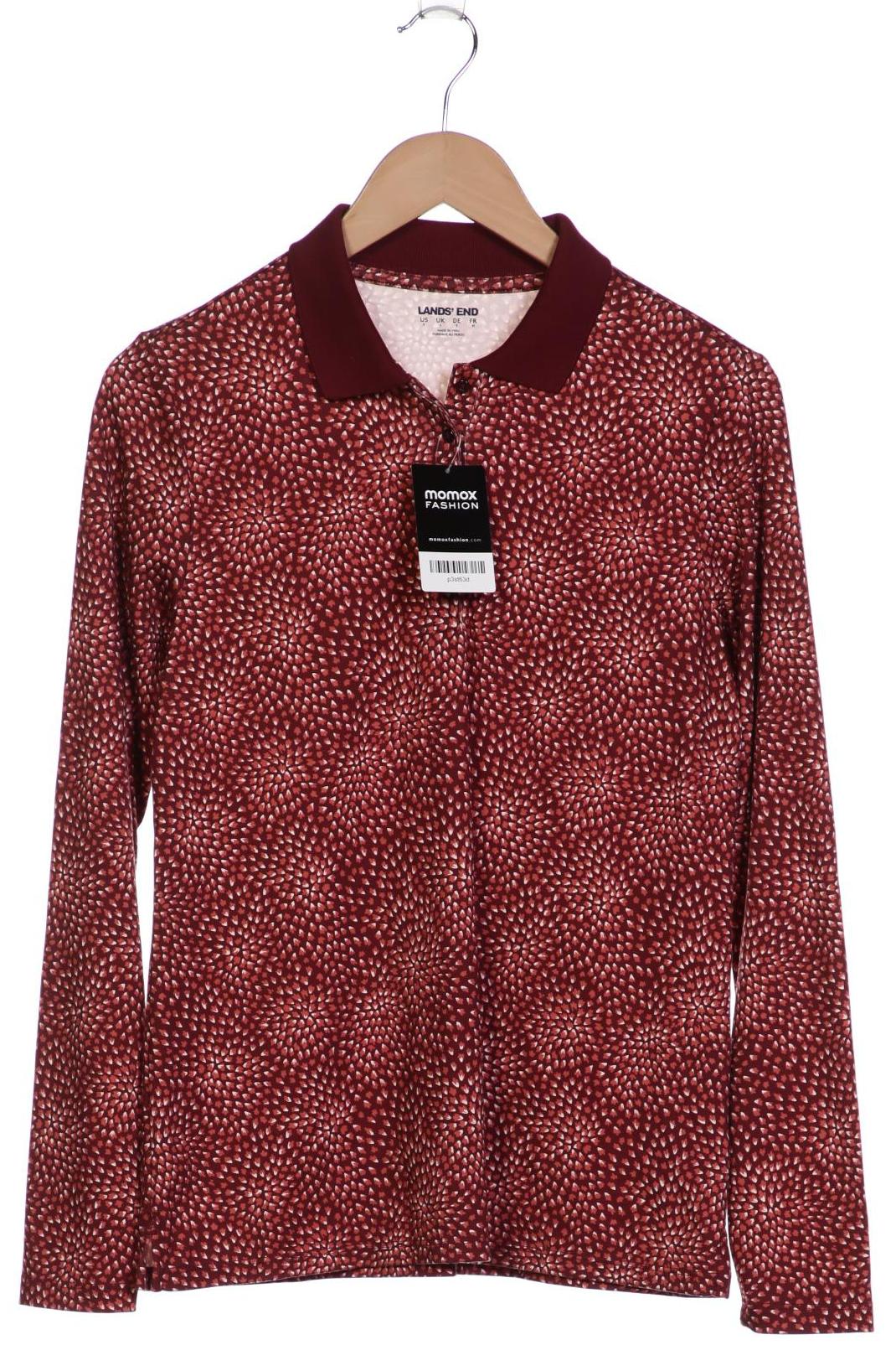 

Lands End Damen Poloshirt, bordeaux, Gr. 36