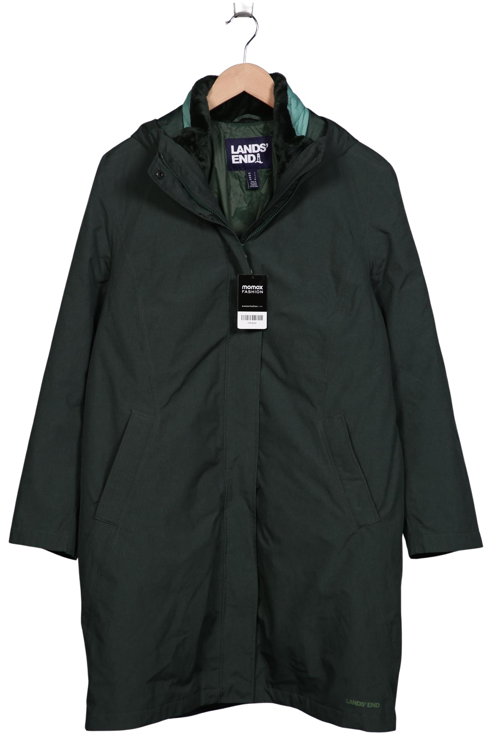 

Lands End Damen Mantel, grün, Gr. 42