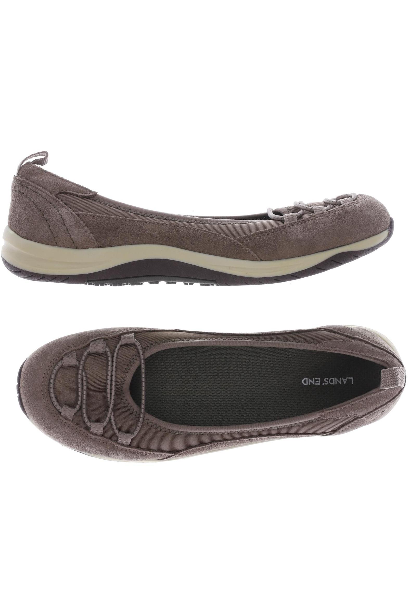 

Lands´End Damen Ballerinas, braun