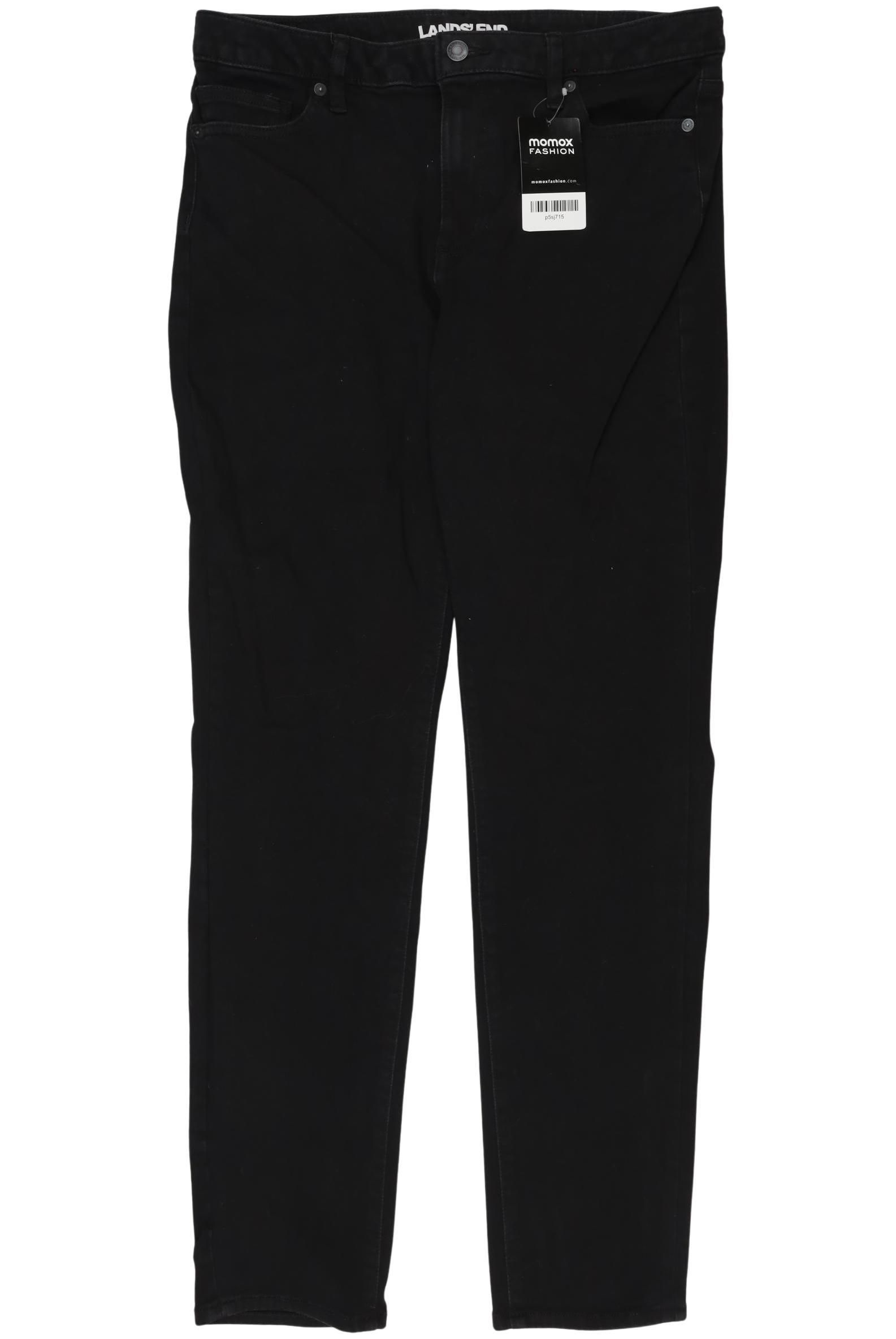 

Lands End Damen Jeans, schwarz, Gr. 42