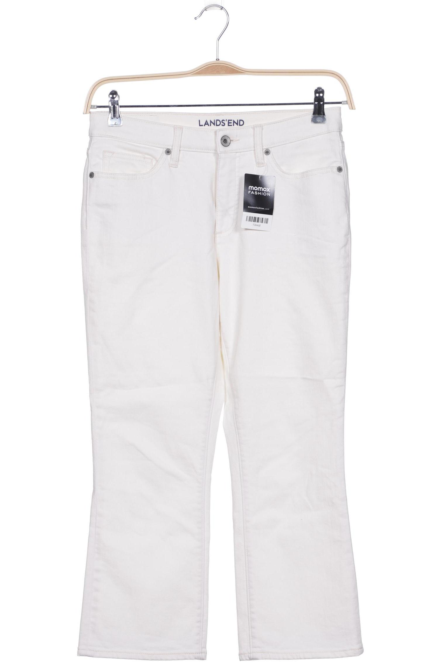 

Lands End Damen Jeans, cremeweiß, Gr. 36