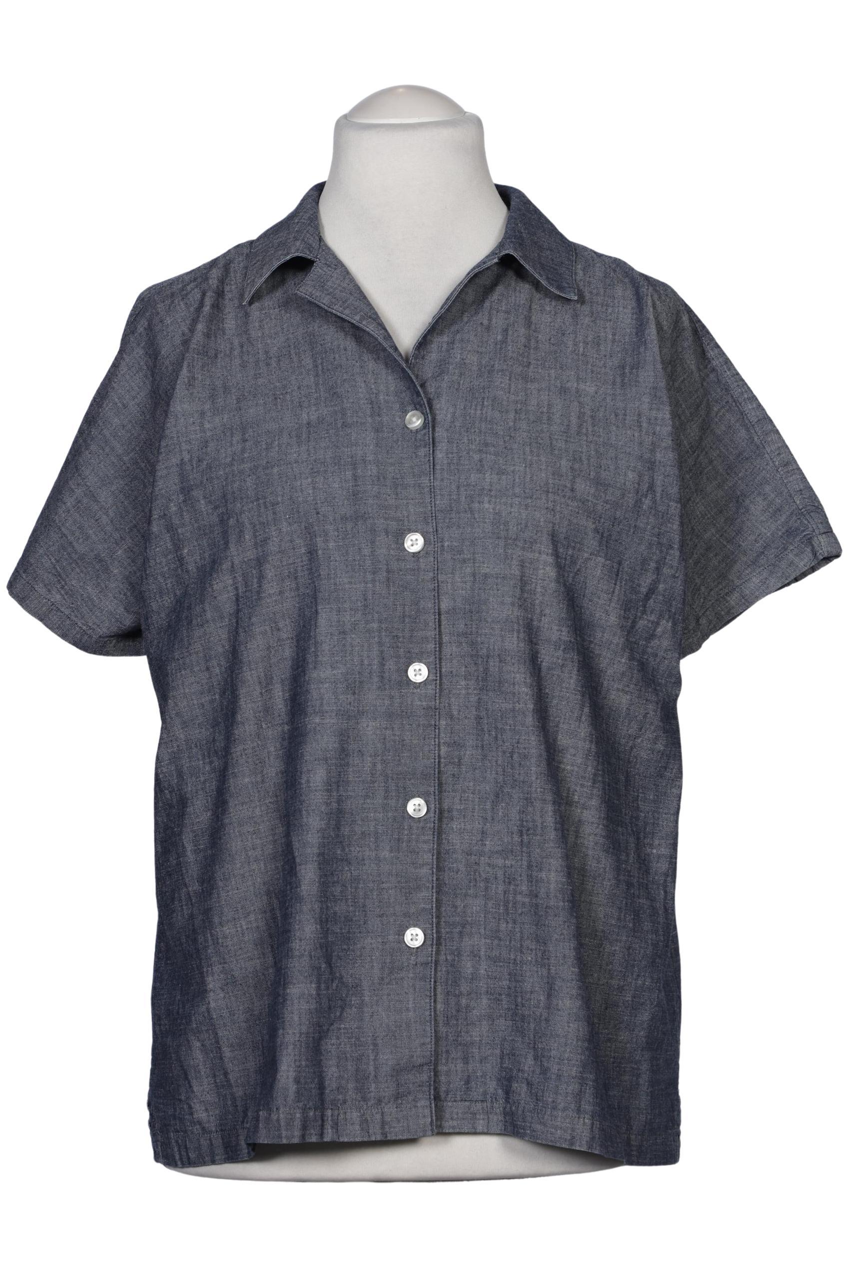 

Lands End Damen Bluse, blau, Gr. 38