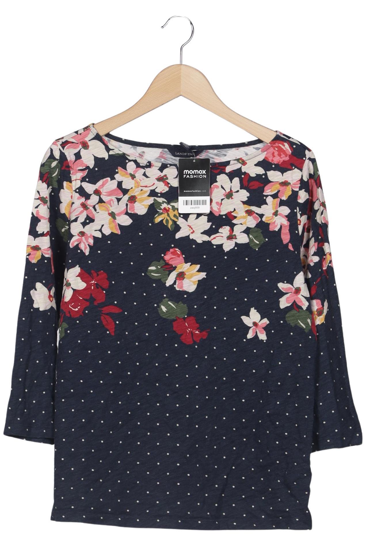 

Lands End Damen Langarmshirt, mehrfarbig, Gr. 42