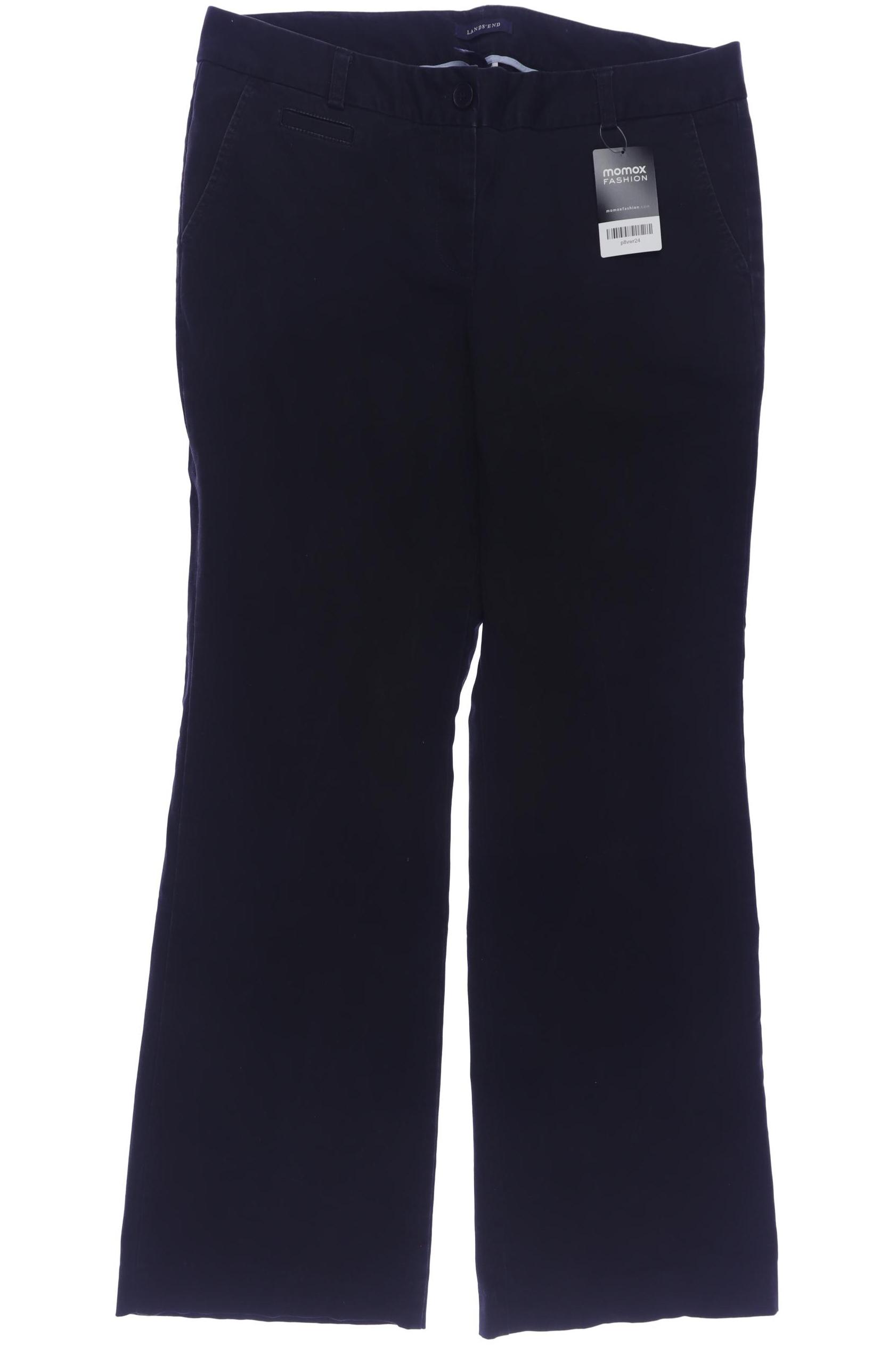 

Lands End Damen Stoffhose, schwarz, Gr. 42