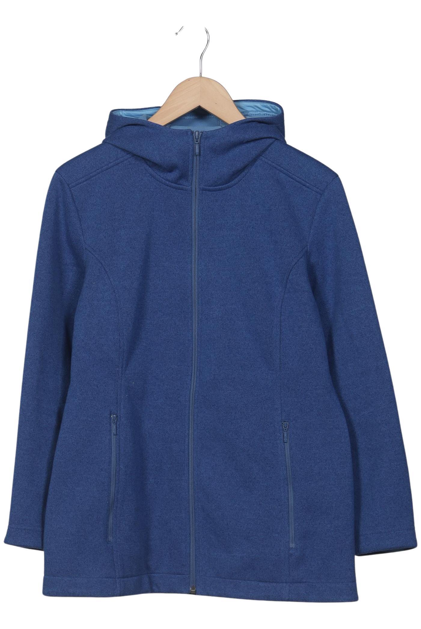 

Lands End Damen Kapuzenpullover, blau, Gr. 38