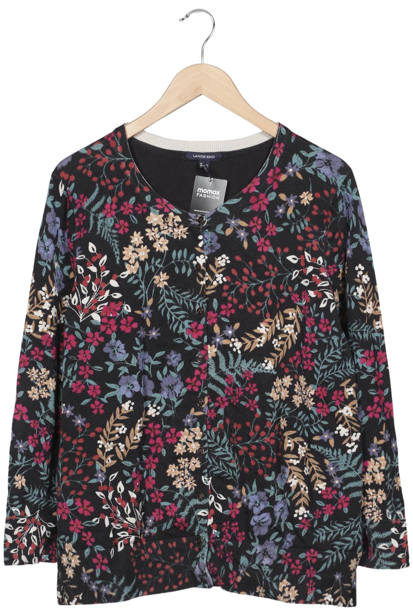 

Lands End Damen Strickjacke, mehrfarbig, Gr. 52