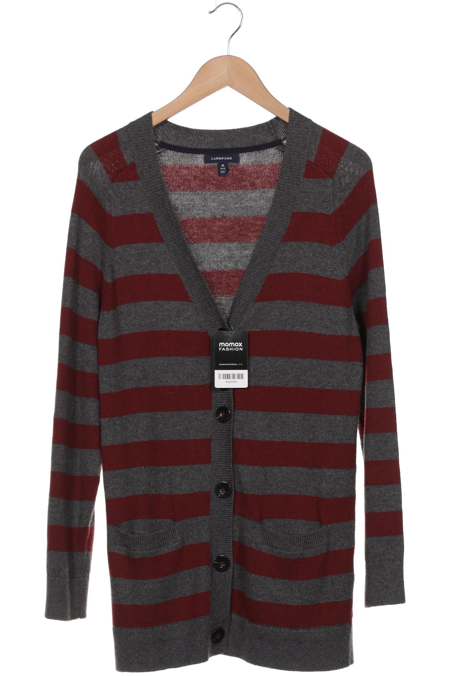 

Lands End Damen Strickjacke, grau, Gr. 38