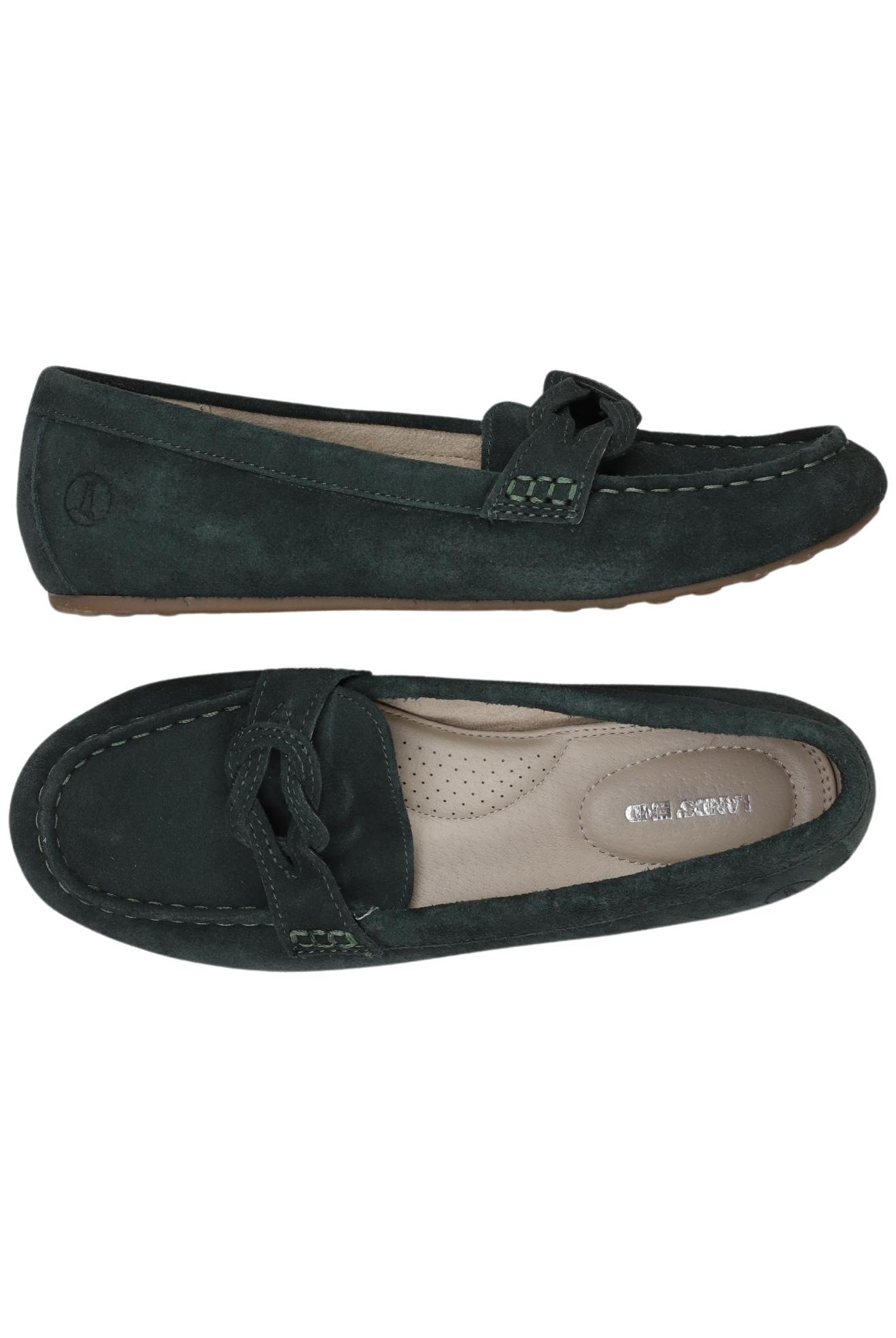 

Lands End Damen Halbschuh, grün, Gr. 36