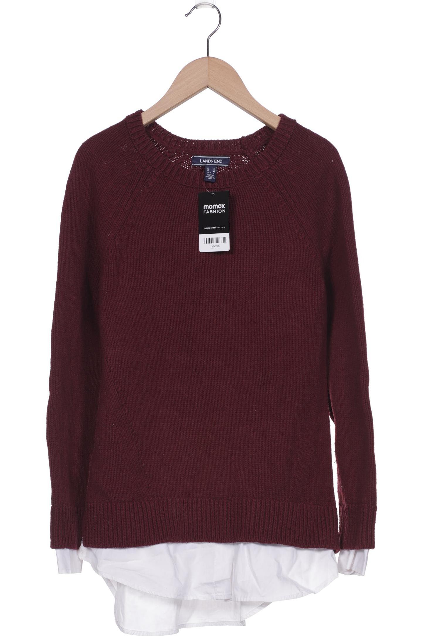 

Lands End Damen Pullover, bordeaux, Gr. 36