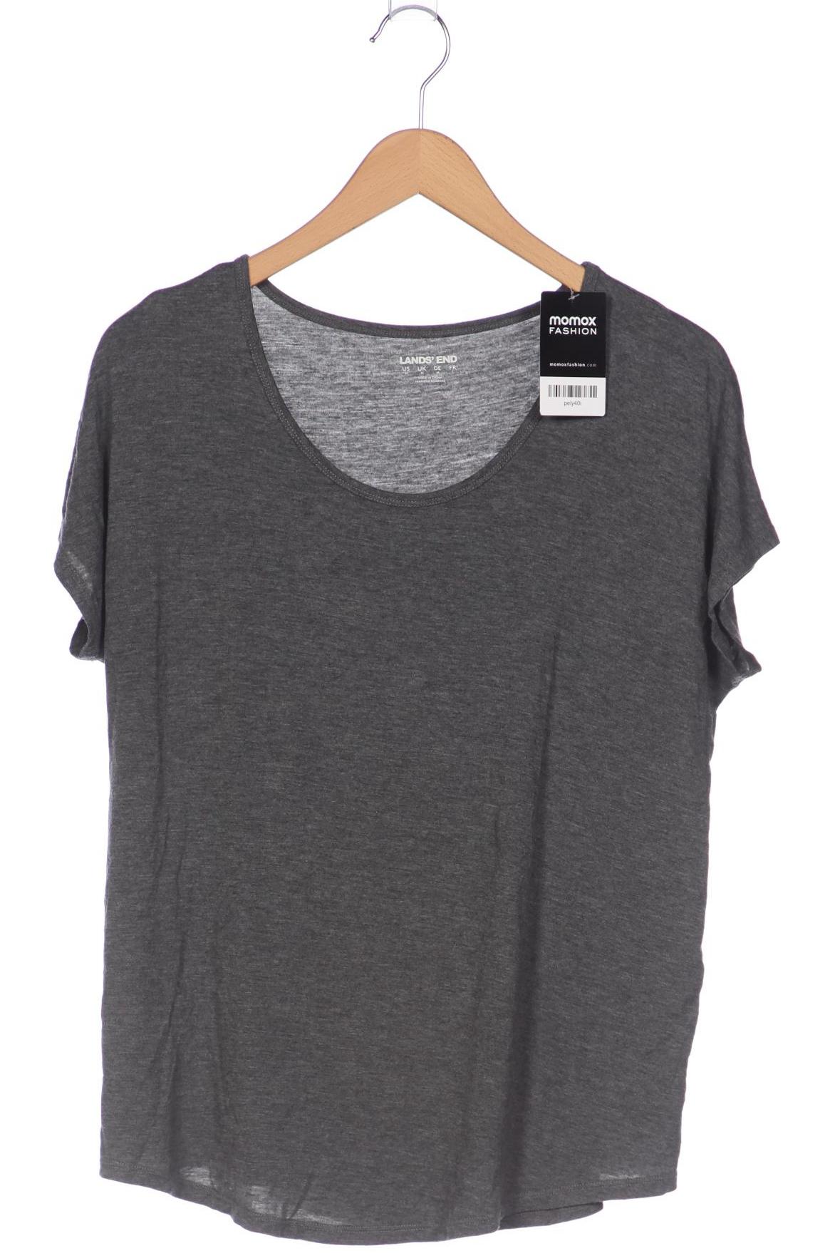 

Lands End Damen T-Shirt, grau, Gr. 38