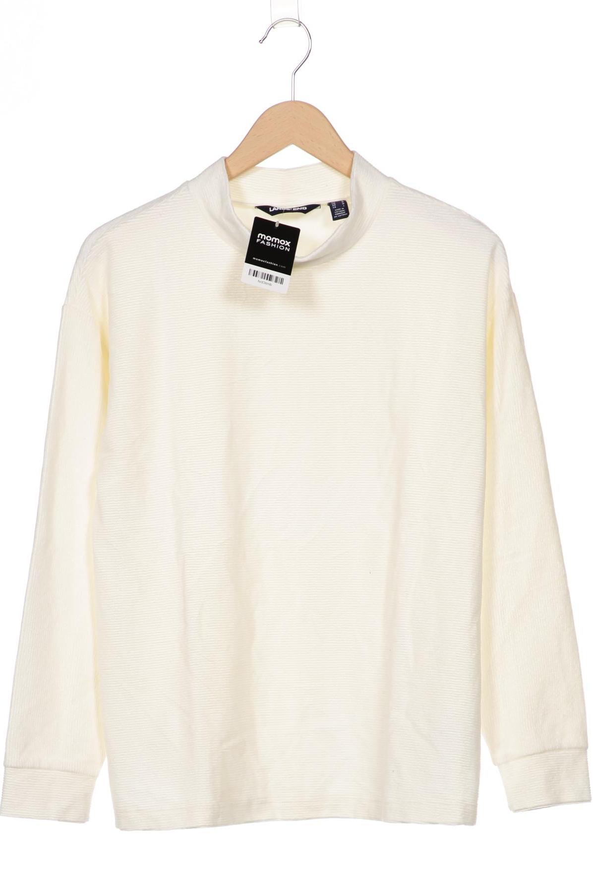 

Lands End Damen Sweatshirt, cremeweiß, Gr. 38