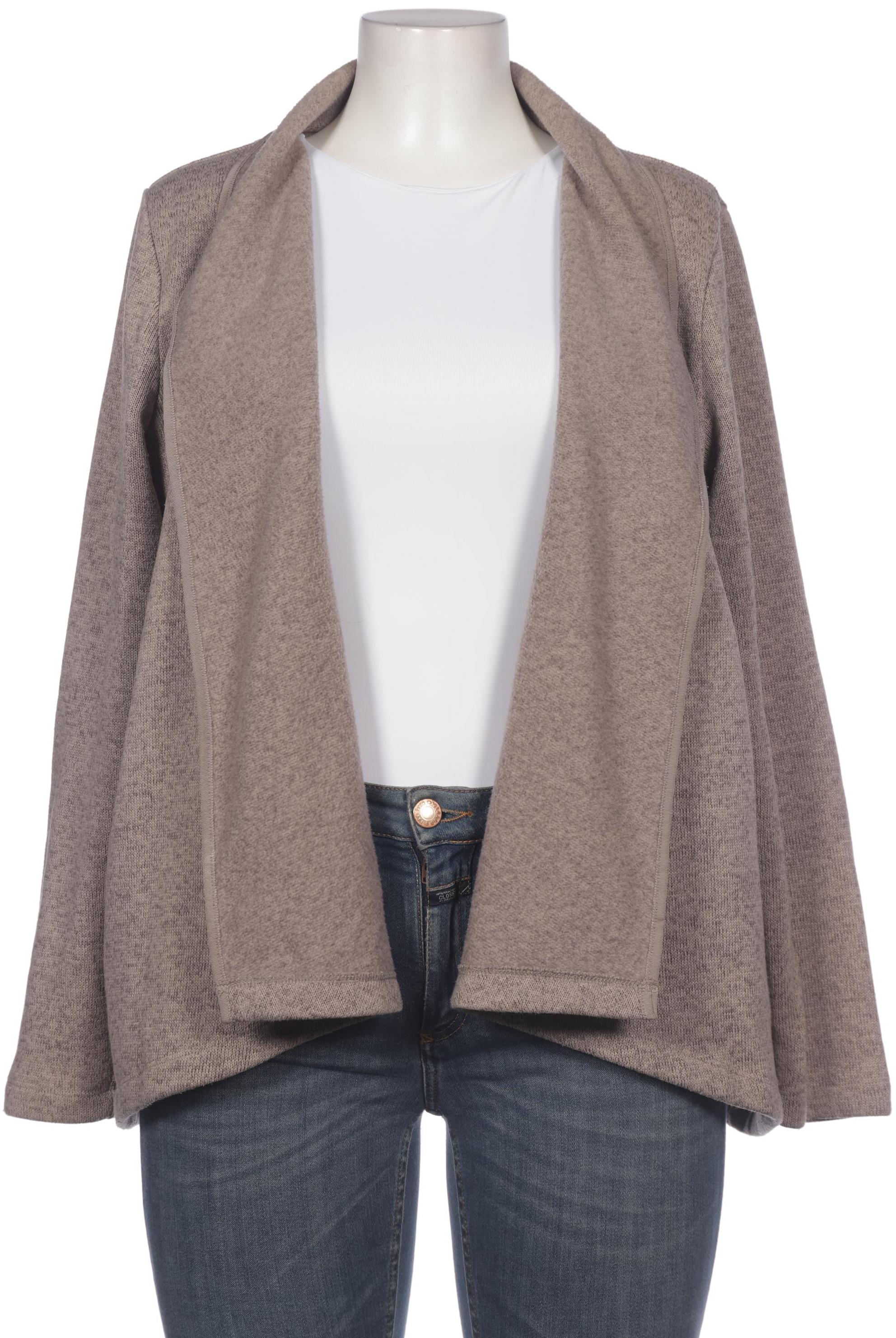 

Lands End Damen Strickjacke, grau, Gr. 44