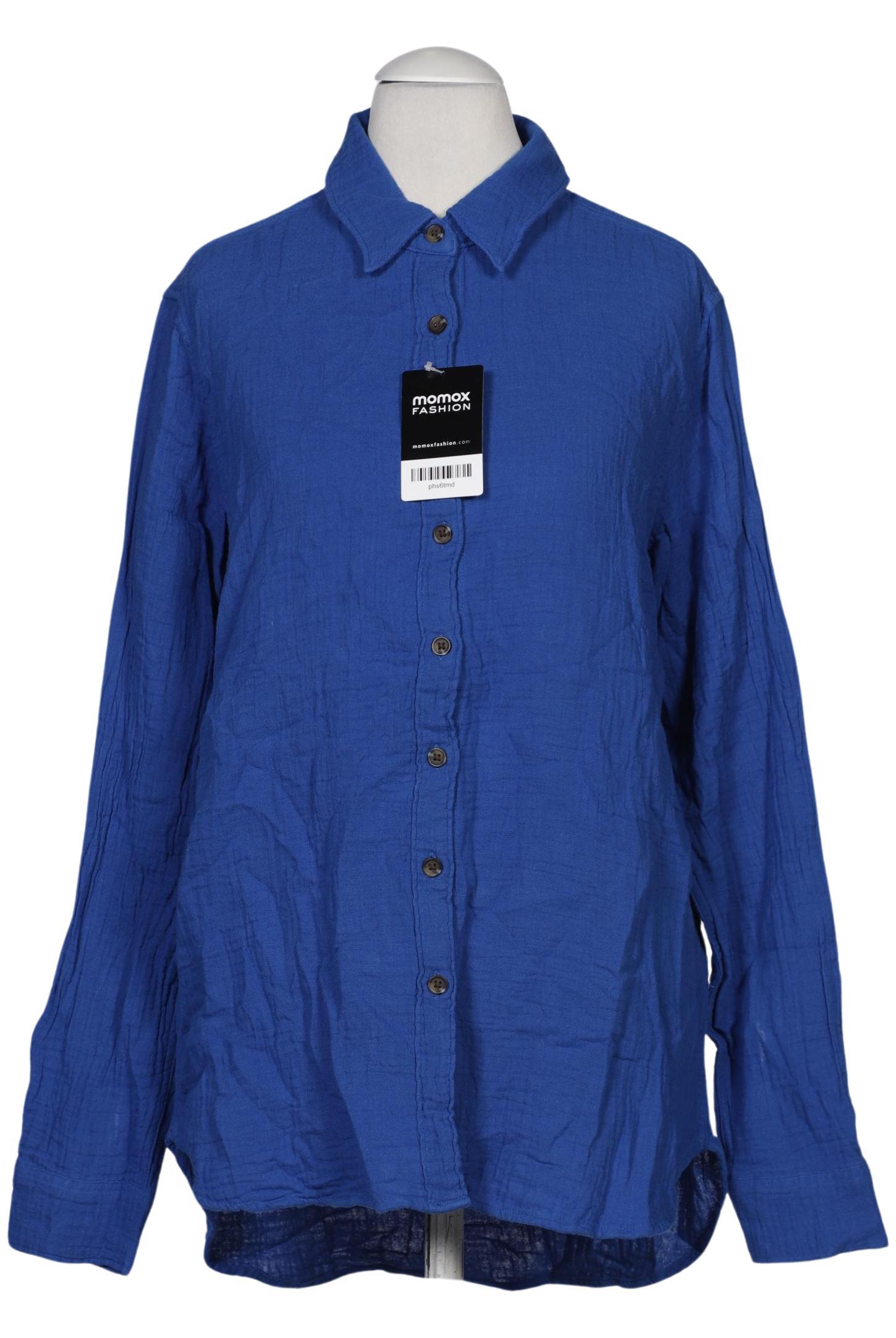 

Lands End Damen Bluse, blau, Gr. 34