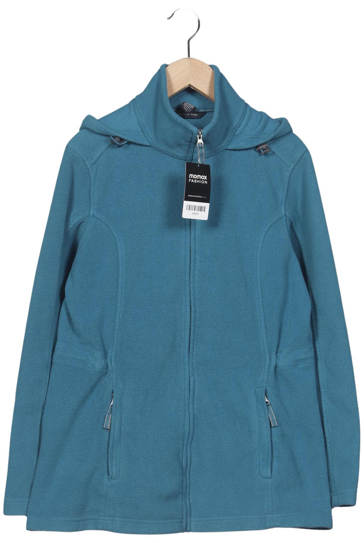 

Lands End Damen Kapuzenpullover, türkis, Gr. 36