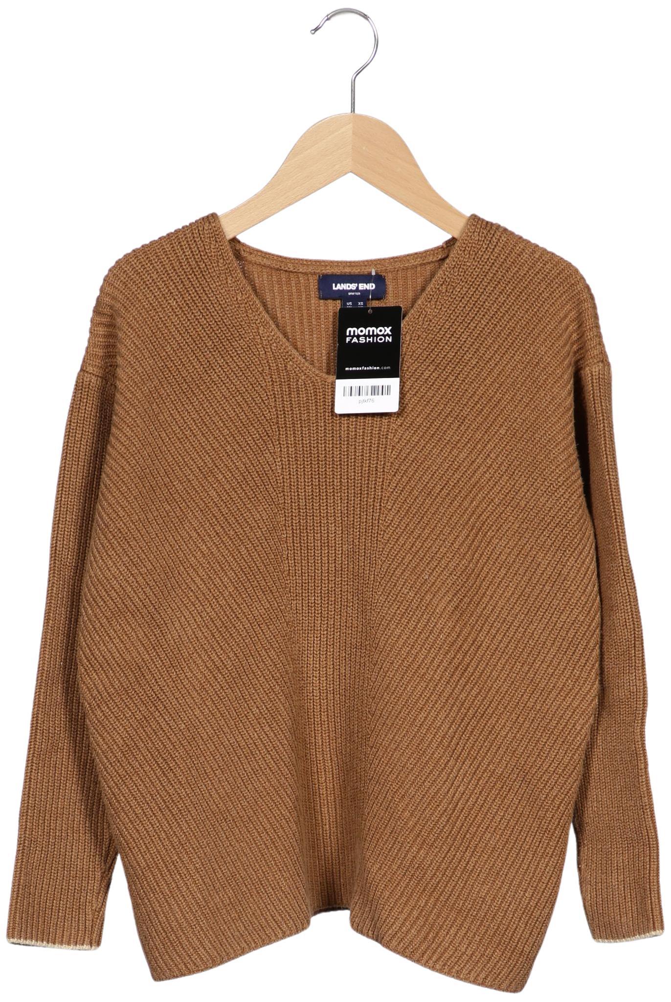 

Lands End Damen Pullover, braun, Gr. 34