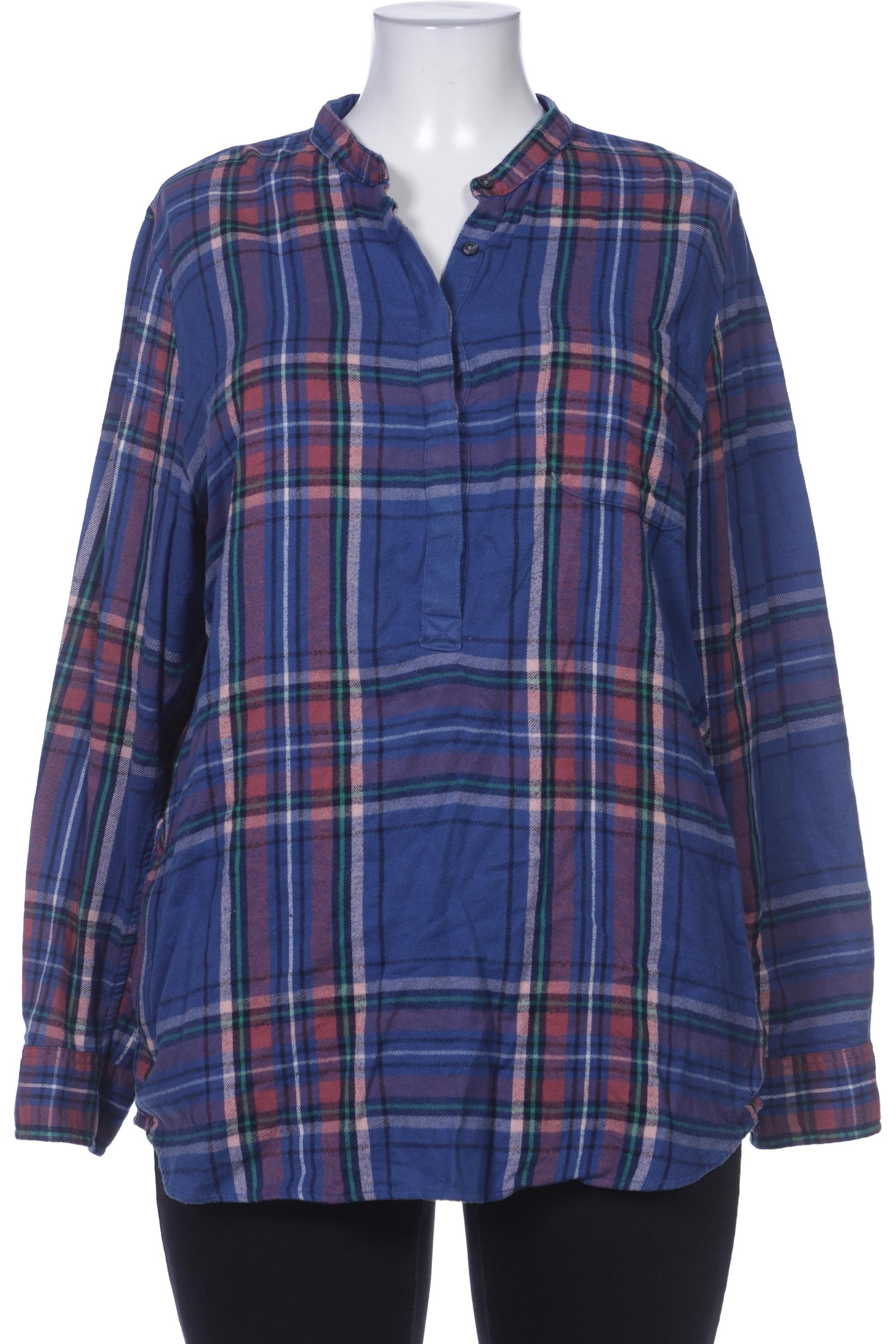 

Lands End Damen Bluse, blau, Gr. 42