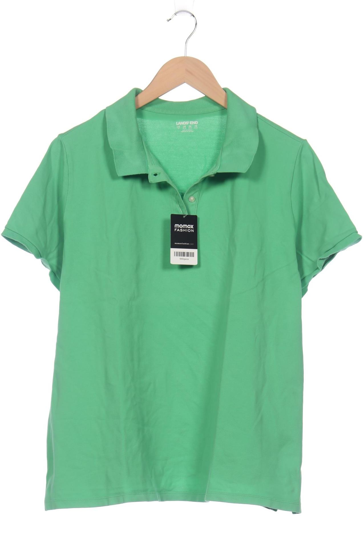 

Lands End Damen Poloshirt, grün, Gr. 52