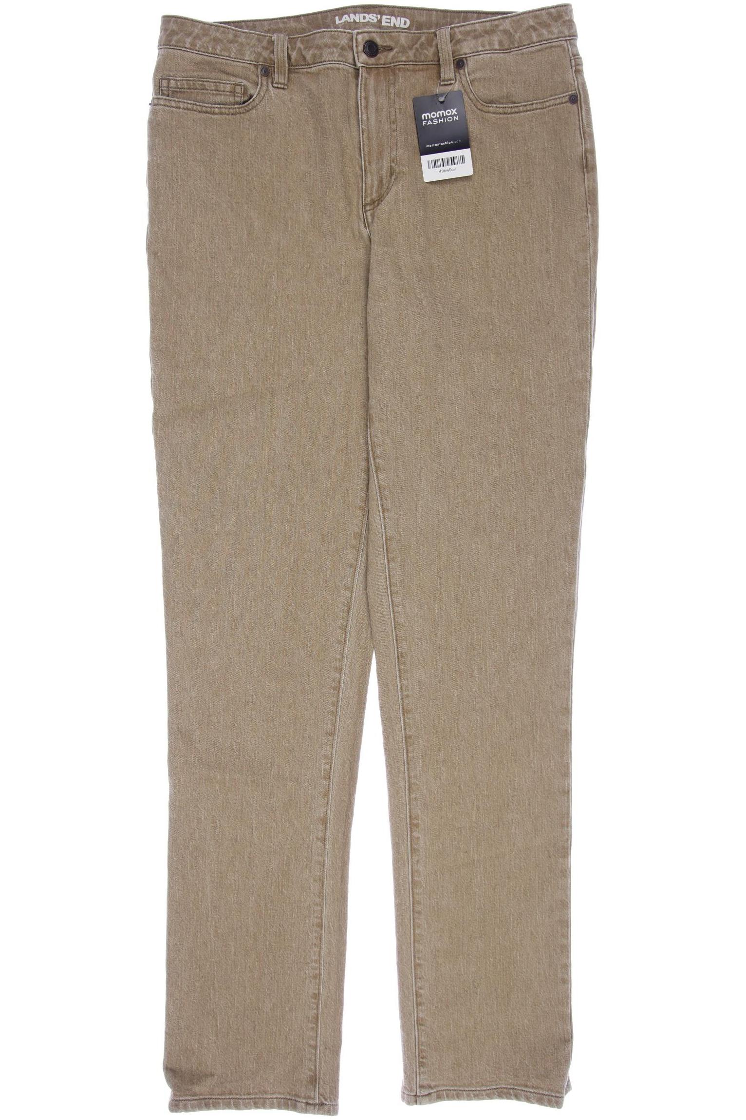 

Lands End Damen Jeans, beige, Gr. 42