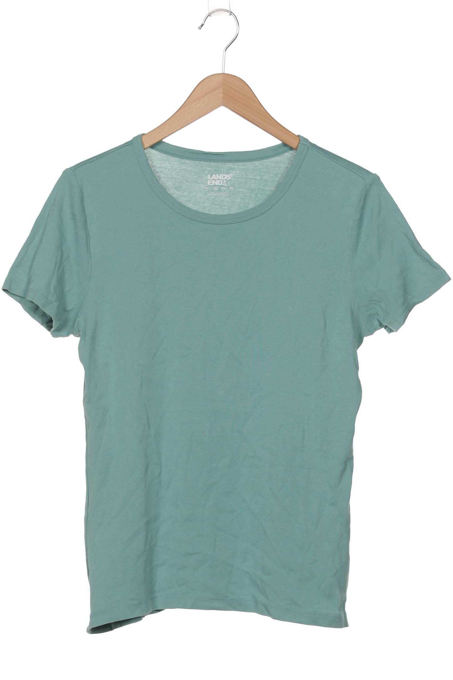 

Lands End Damen T-Shirt, türkis, Gr. 38