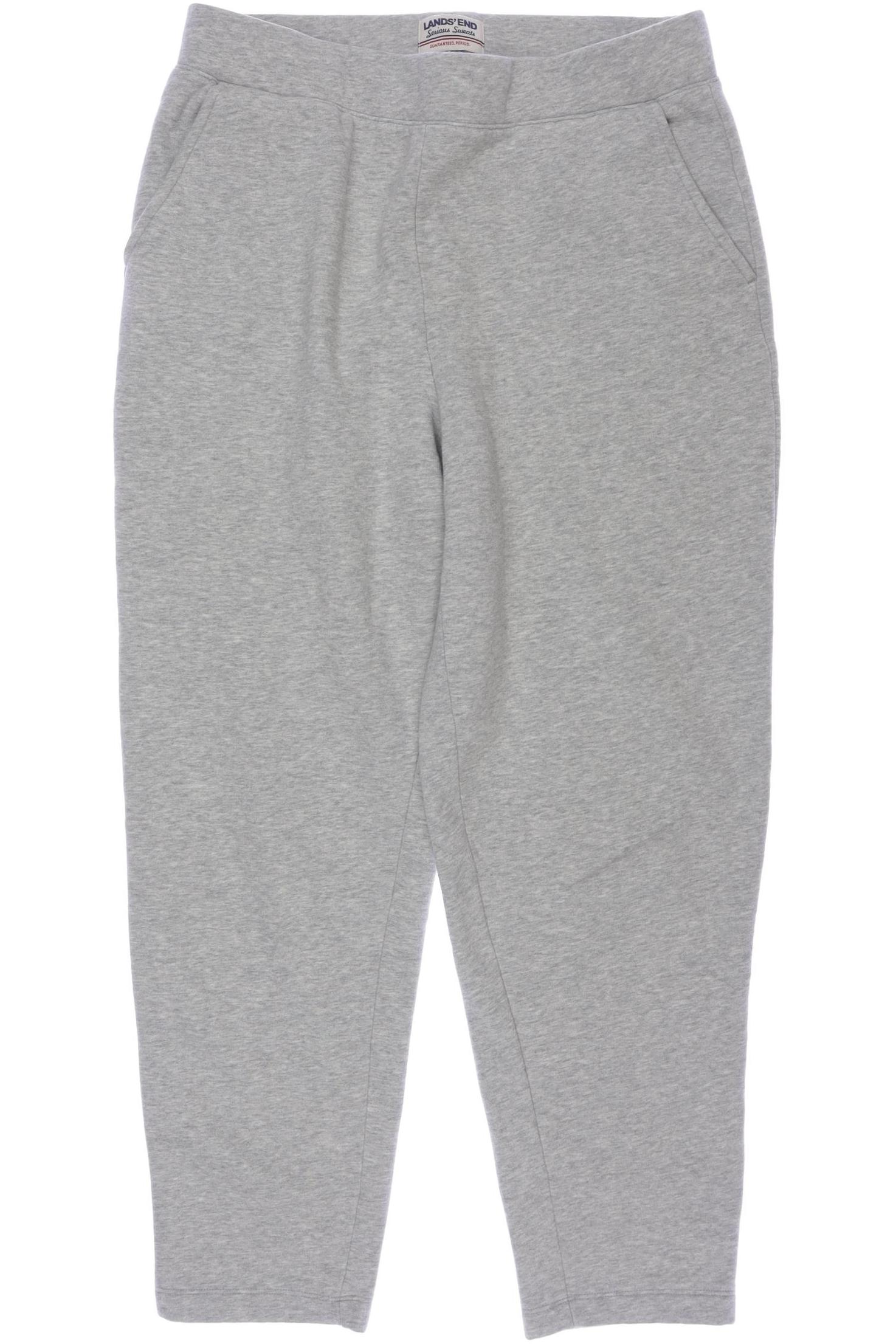 

Lands End Damen Stoffhose, grau, Gr. 0