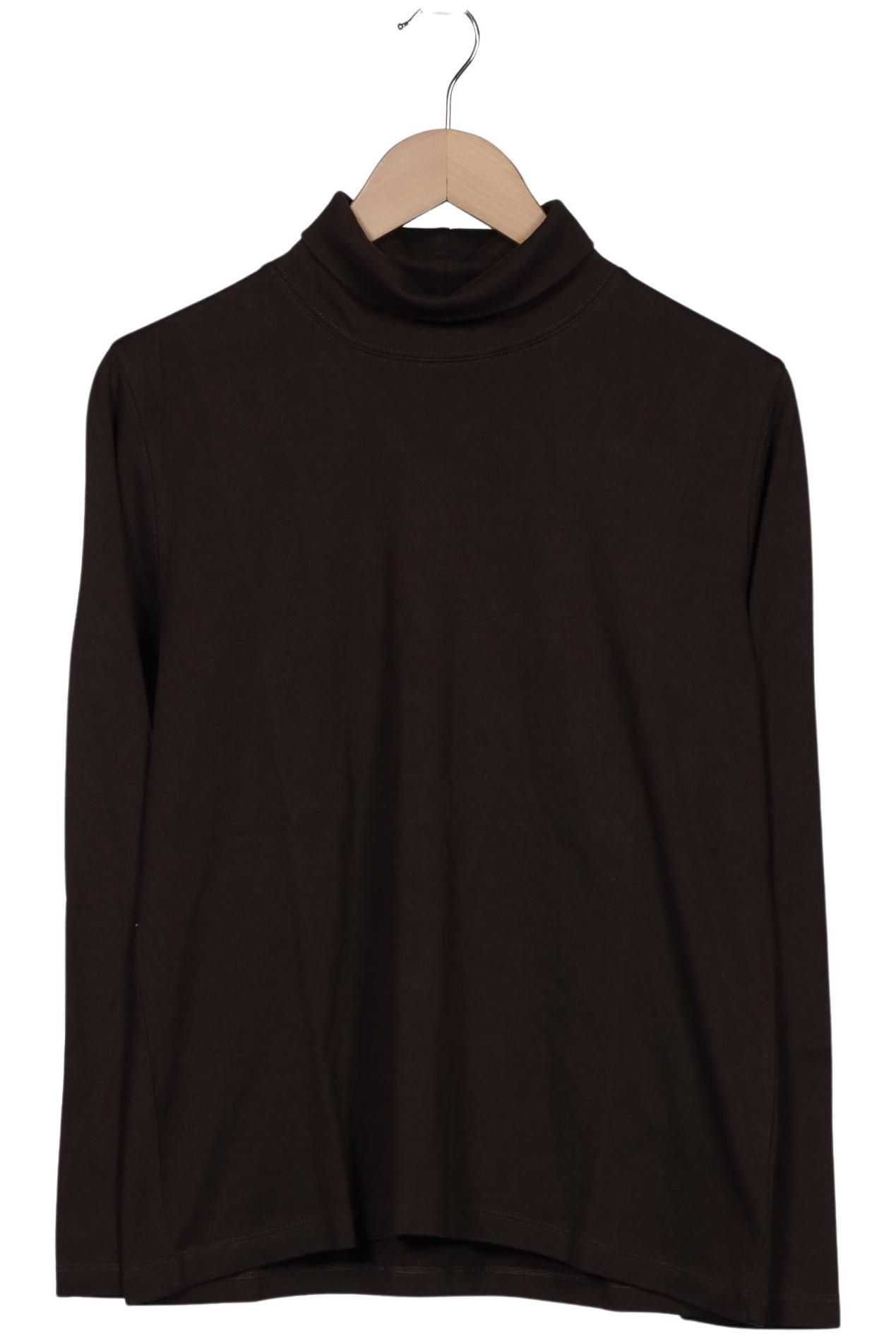 

Lands End Damen Langarmshirt, braun, Gr. 38