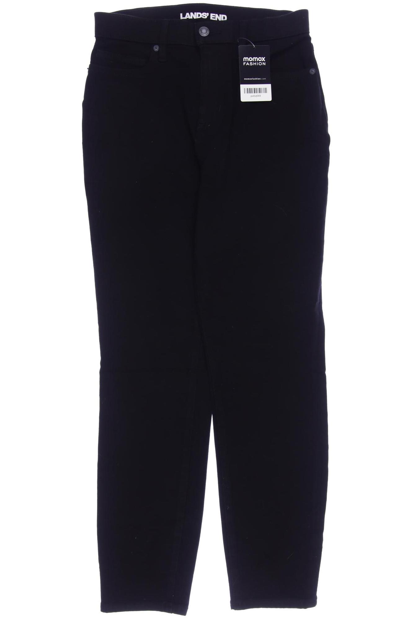 

Lands End Damen Jeans, schwarz