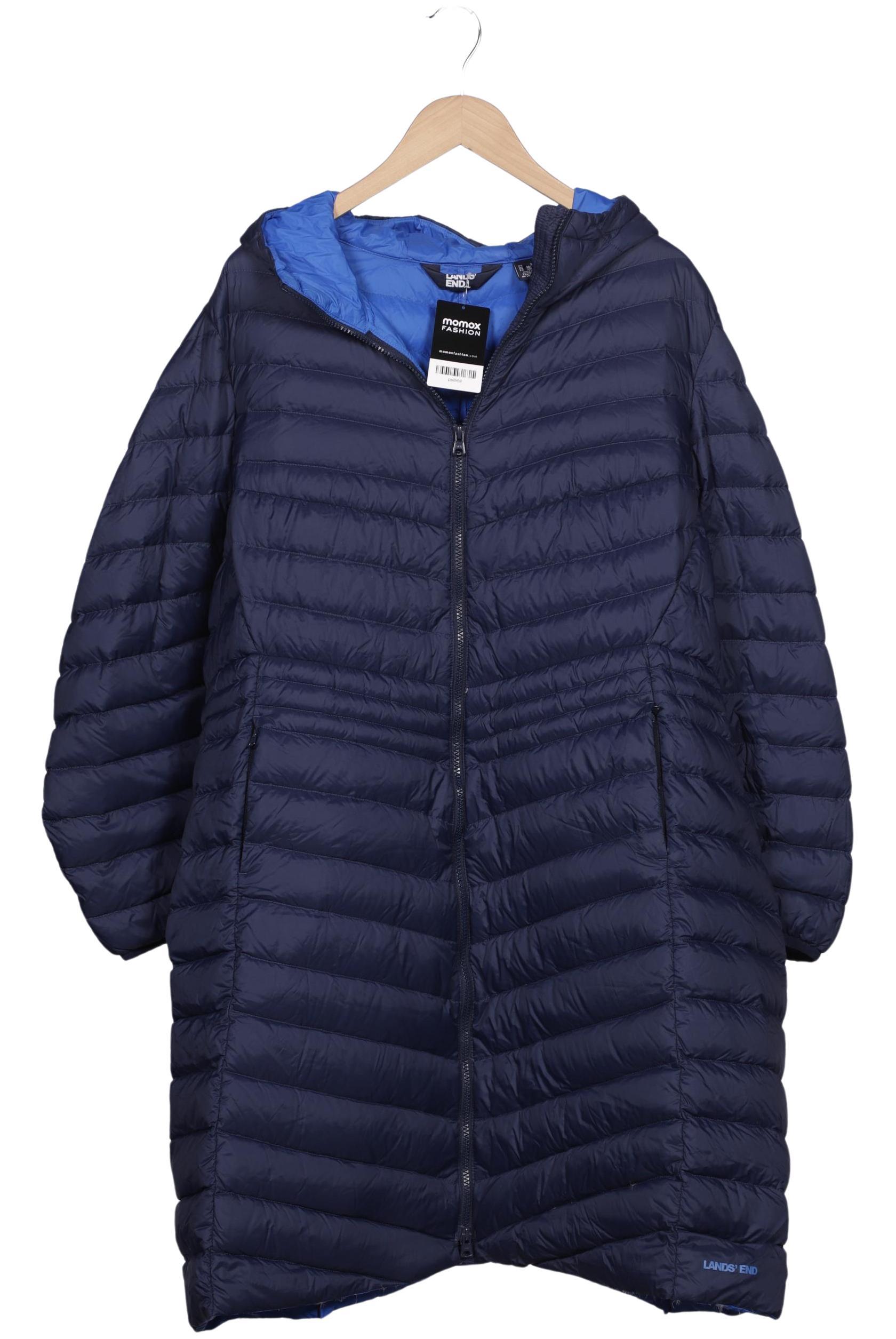 

Lands End Damen Mantel, blau, Gr. 56