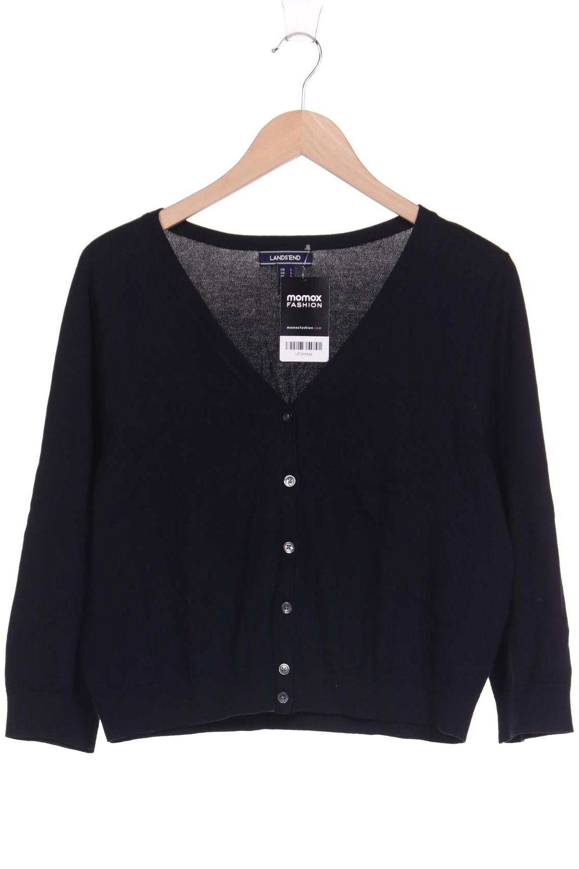 

Lands End Damen Strickjacke, marineblau