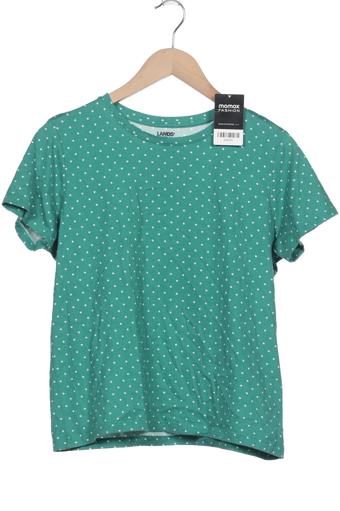 

Lands End Damen T-Shirt, türkis, Gr. 38