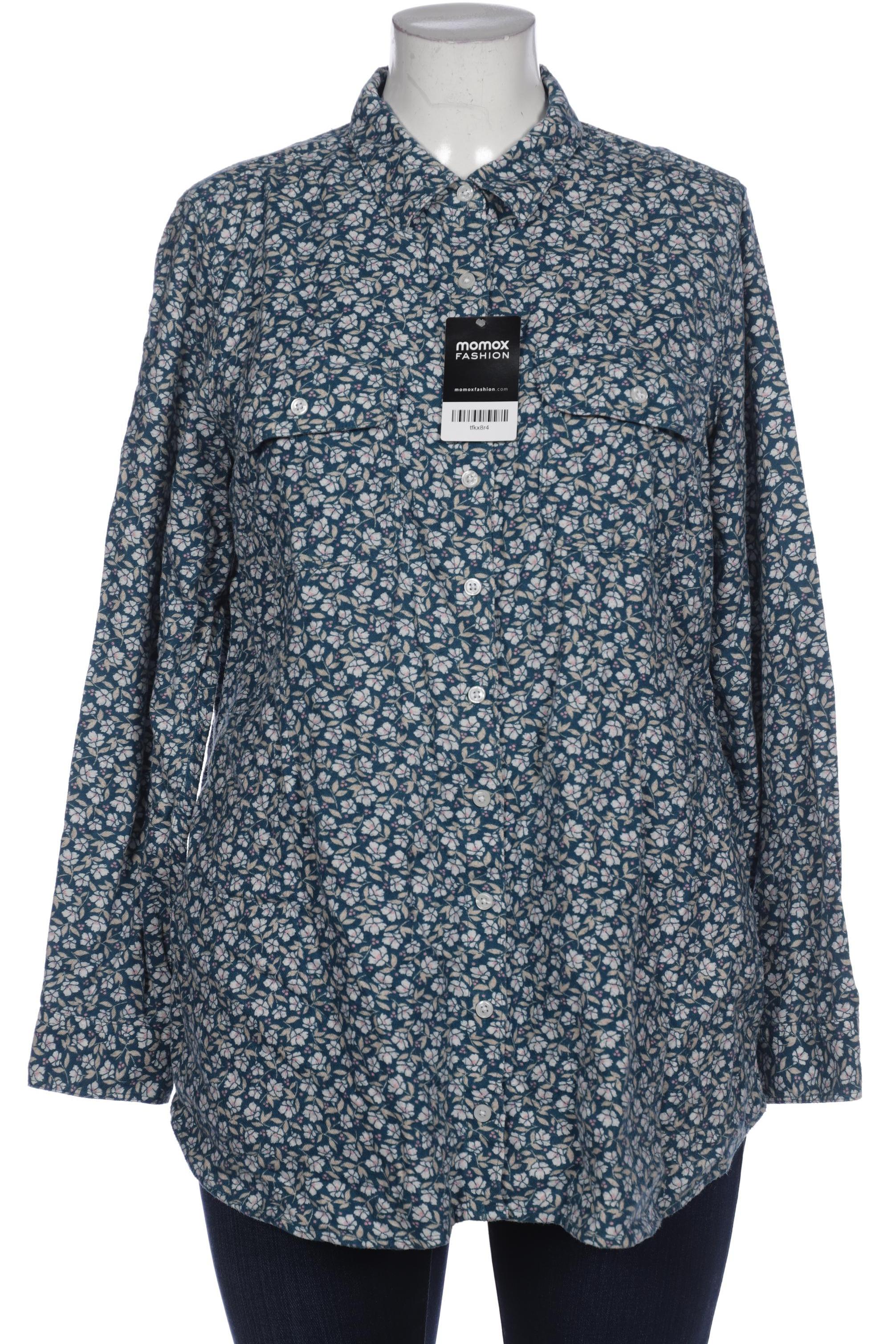 

Lands End Damen Bluse, blau, Gr. 42