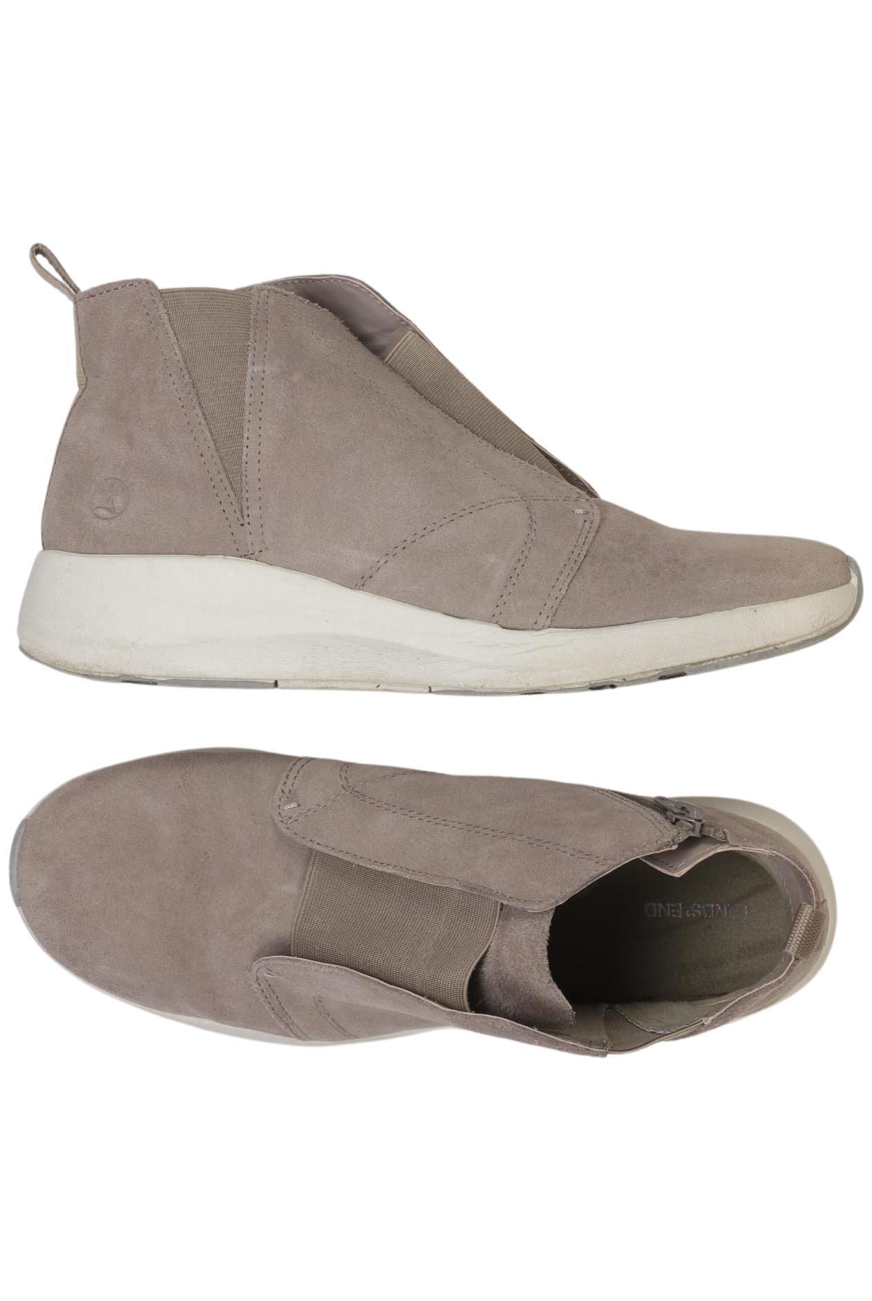 

Lands End Damen Stiefelette, beige, Gr. 41