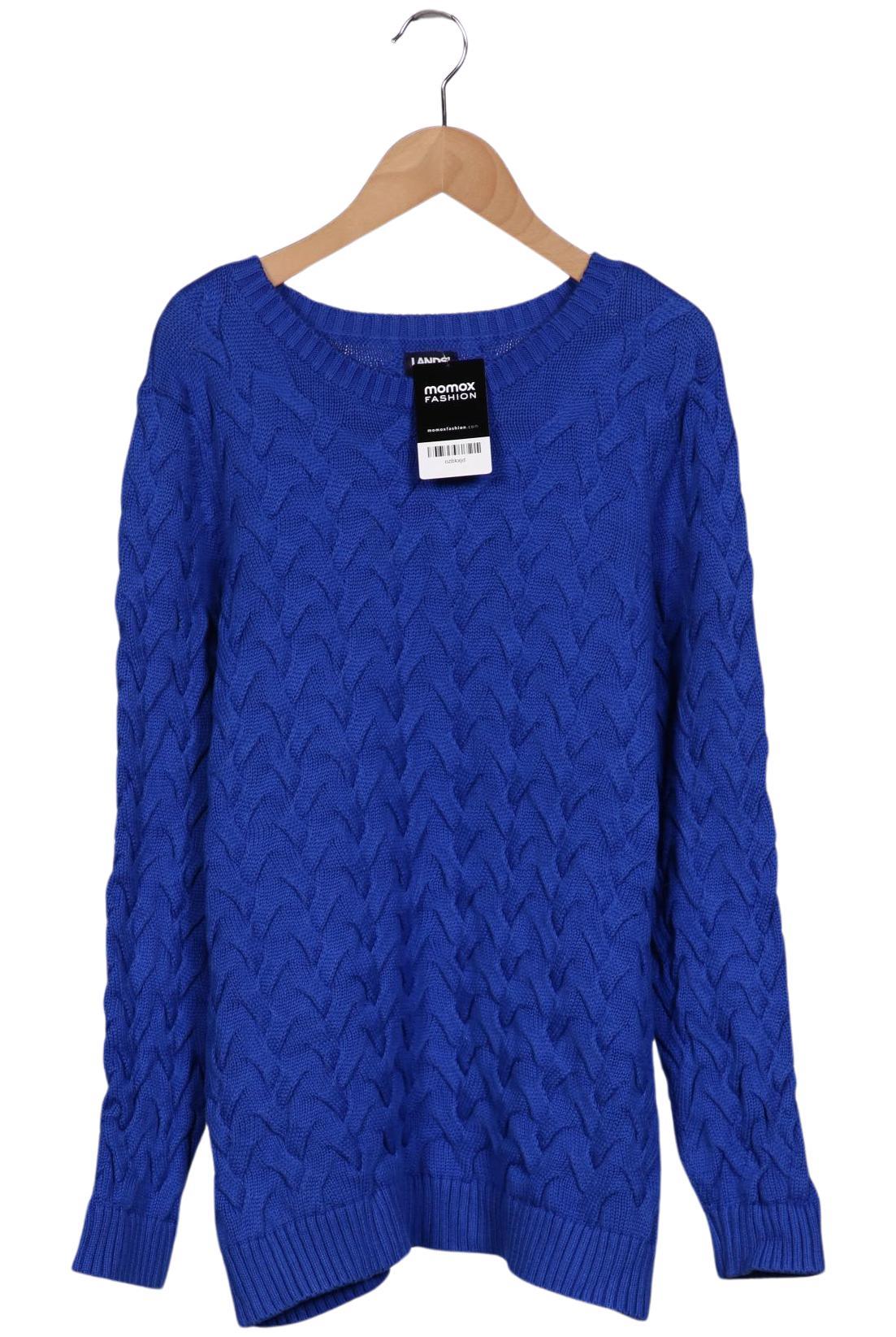 

Lands End Damen Pullover, blau, Gr. 42
