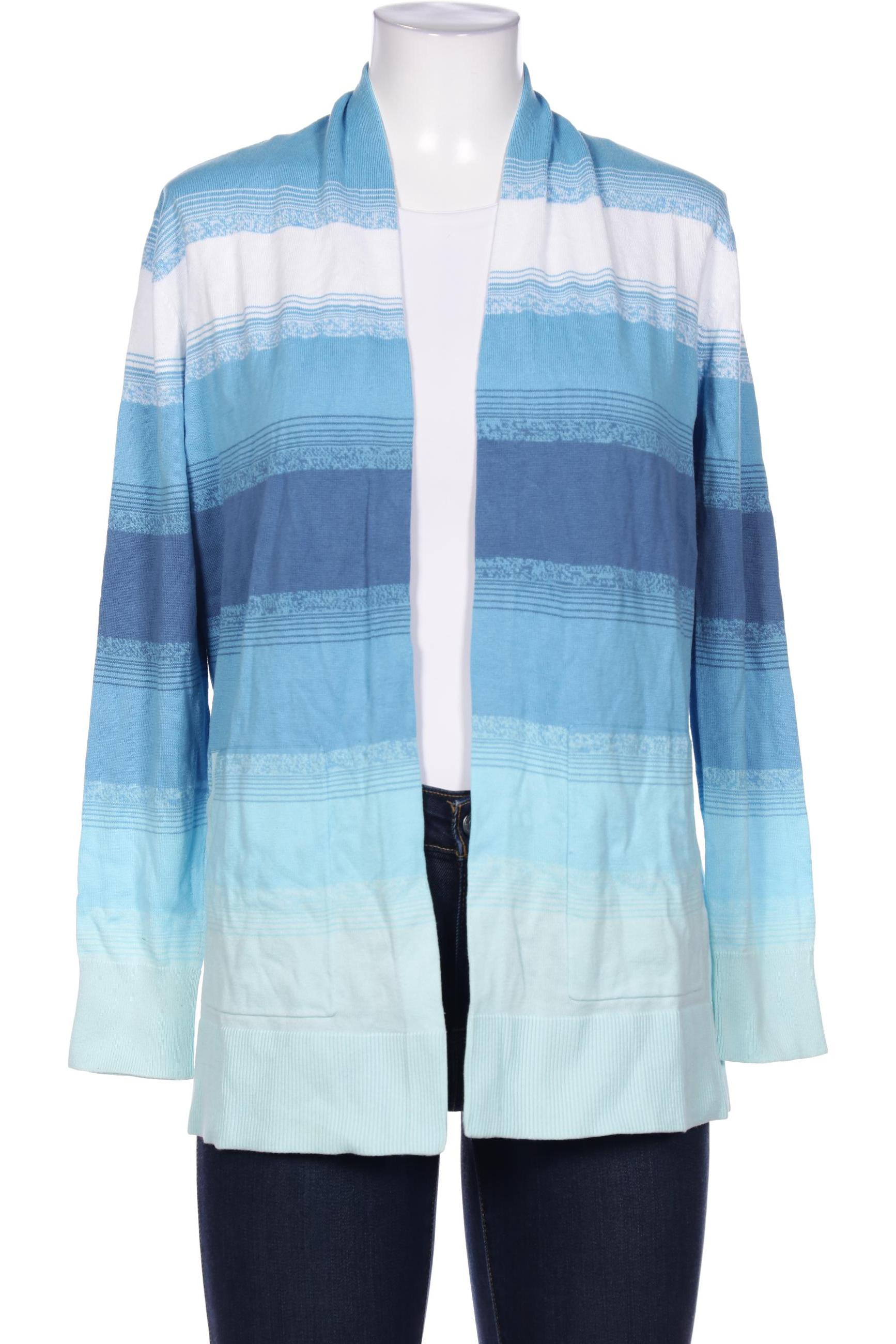 

Lands End Damen Strickjacke, blau, Gr. 36
