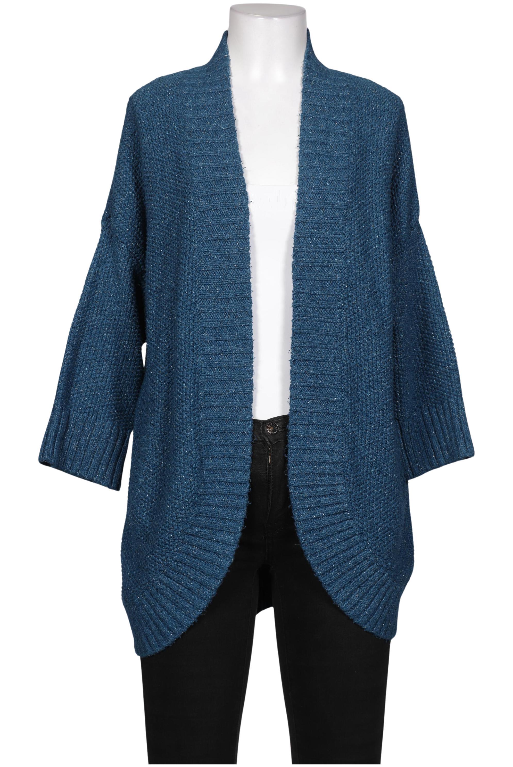 

Lands End Damen Strickjacke, blau, Gr. 34