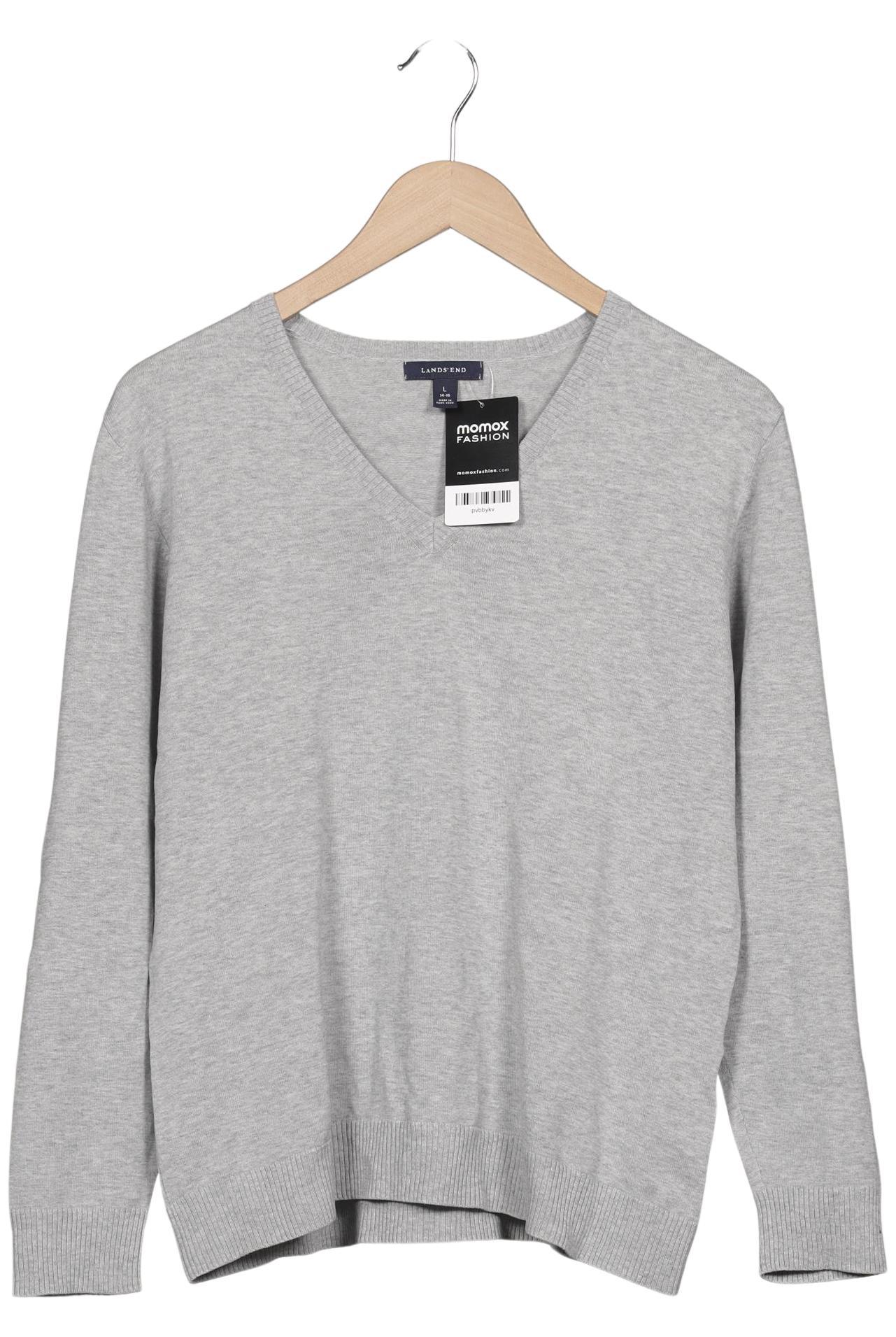 

Lands End Damen Pullover, grau, Gr. 42