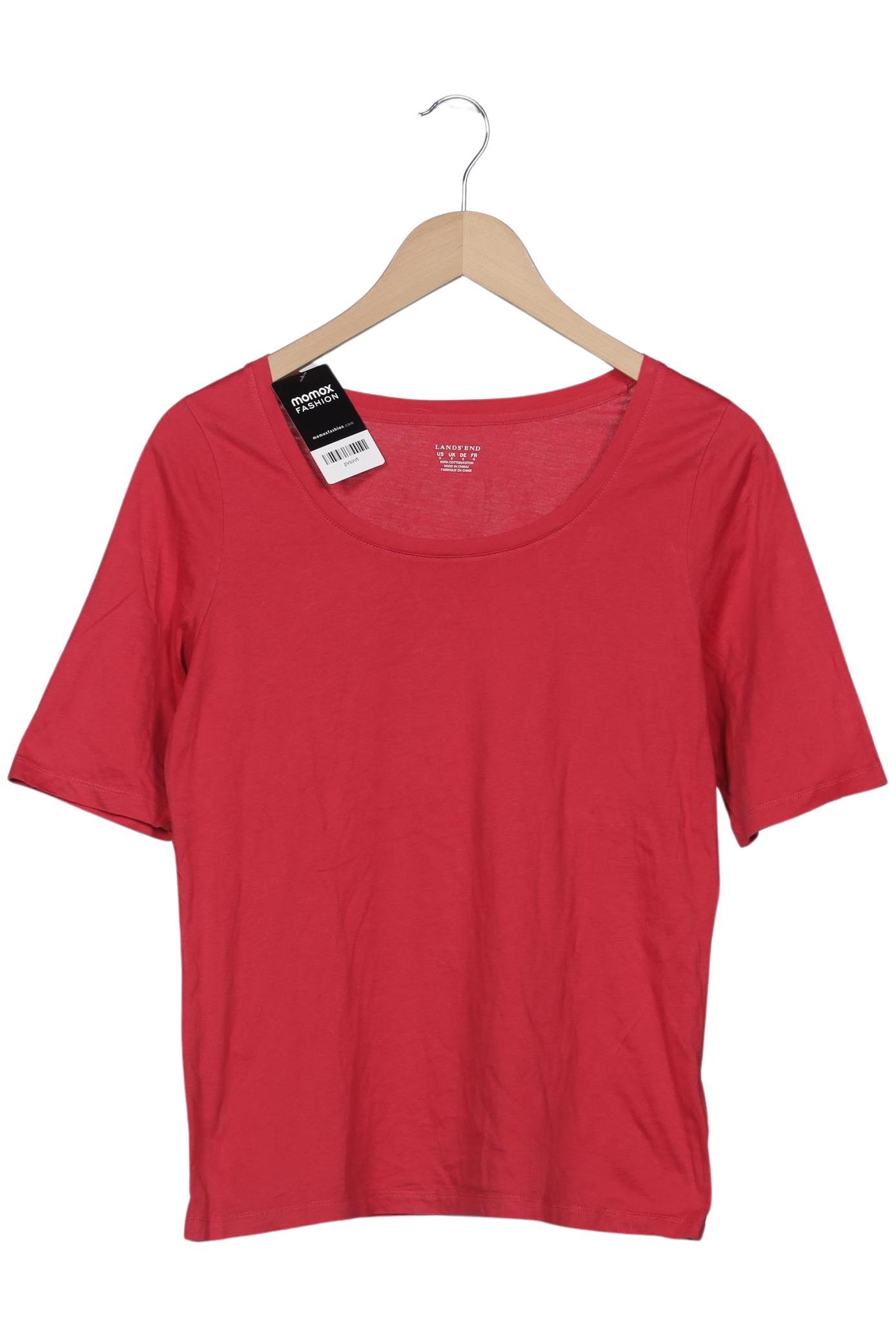 

Lands End Damen T-Shirt, rot, Gr. 36