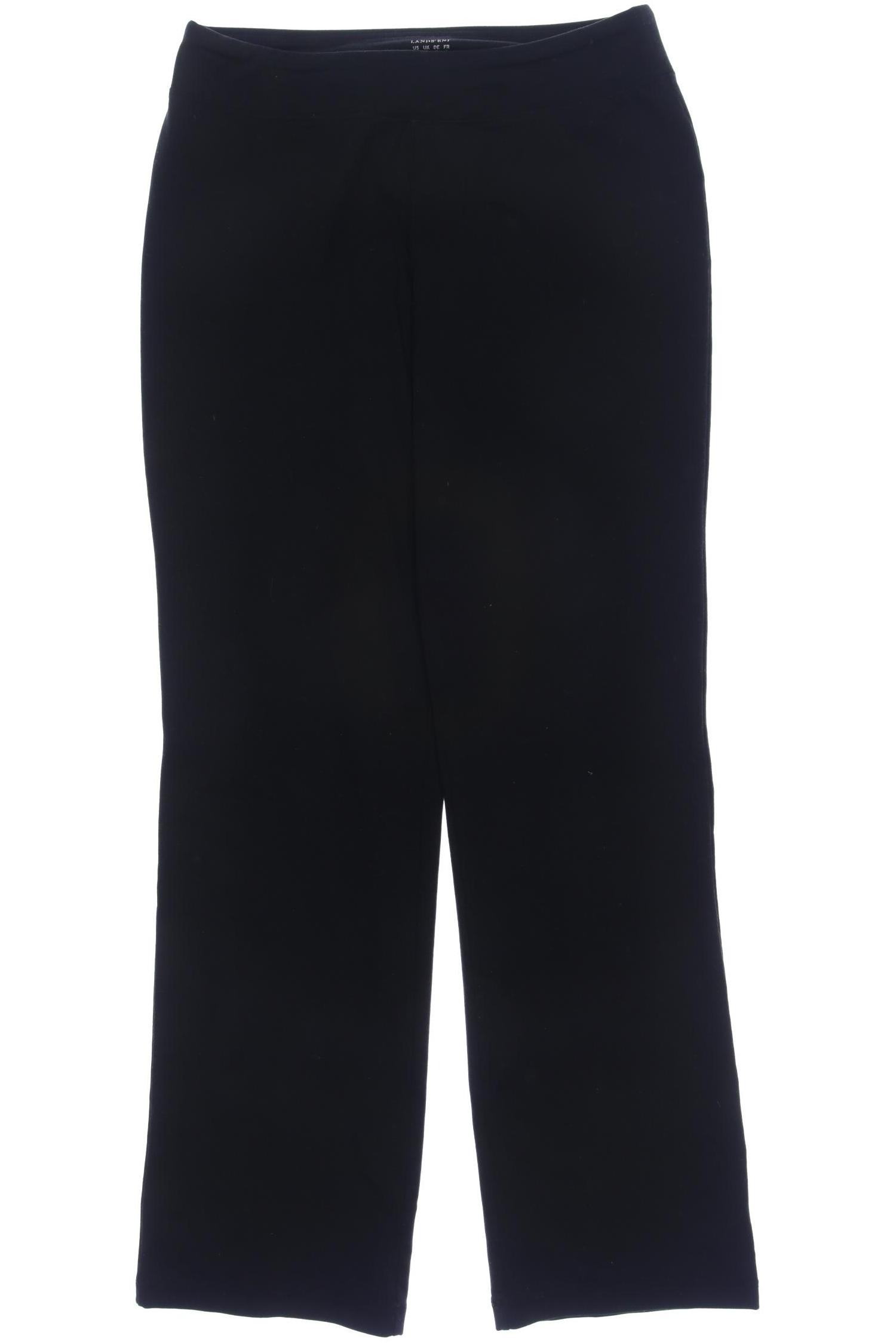 

Lands End Damen Stoffhose, schwarz, Gr. 0