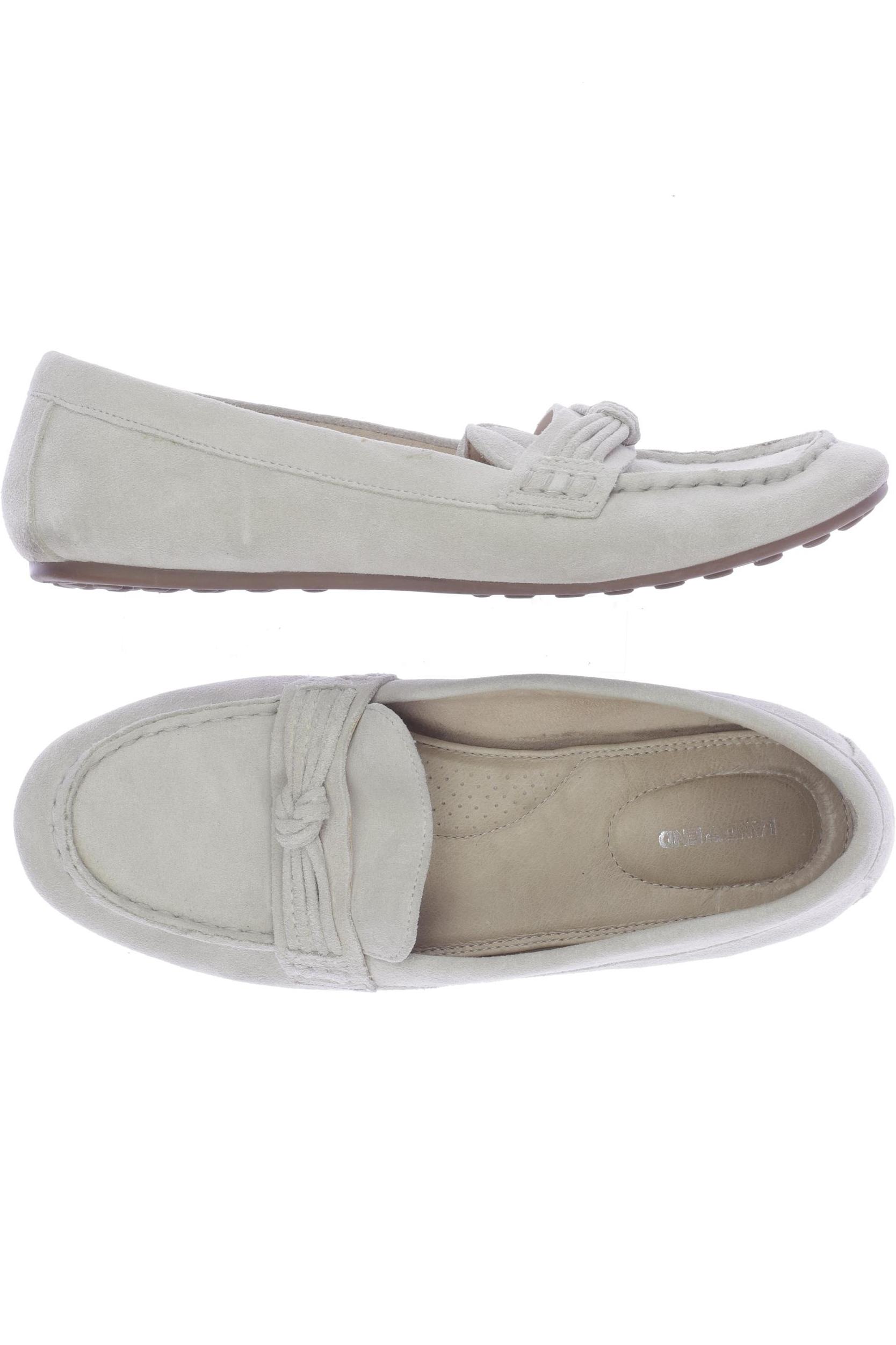 

Lands End Damen Halbschuh, cremeweiß, Gr. 37.5