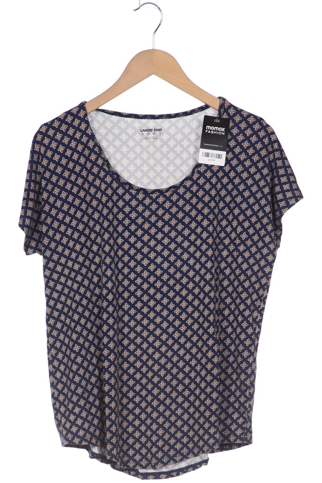 

Lands End Damen T-Shirt, marineblau
