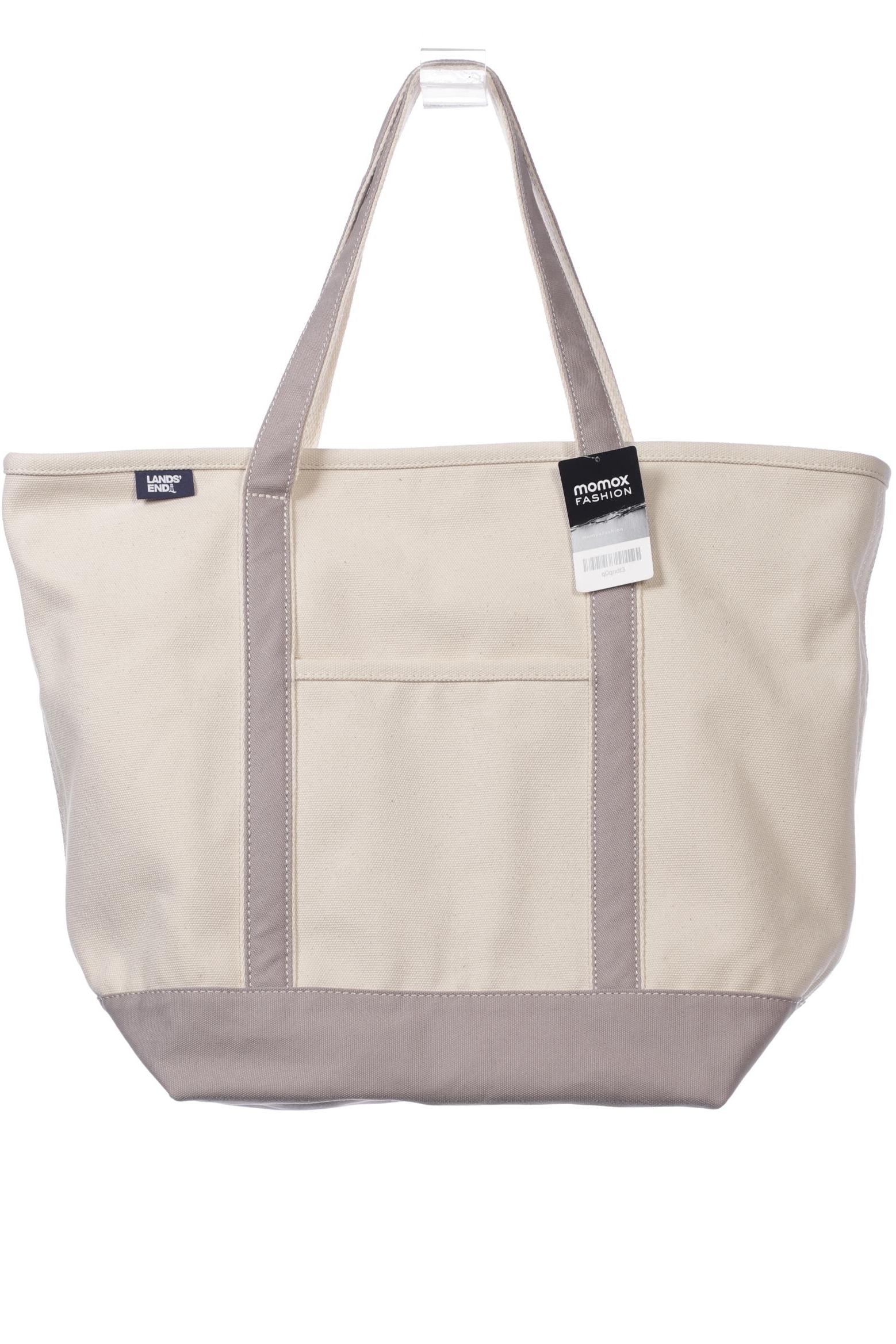 

Lands End Damen Handtasche, cremeweiß, Gr.