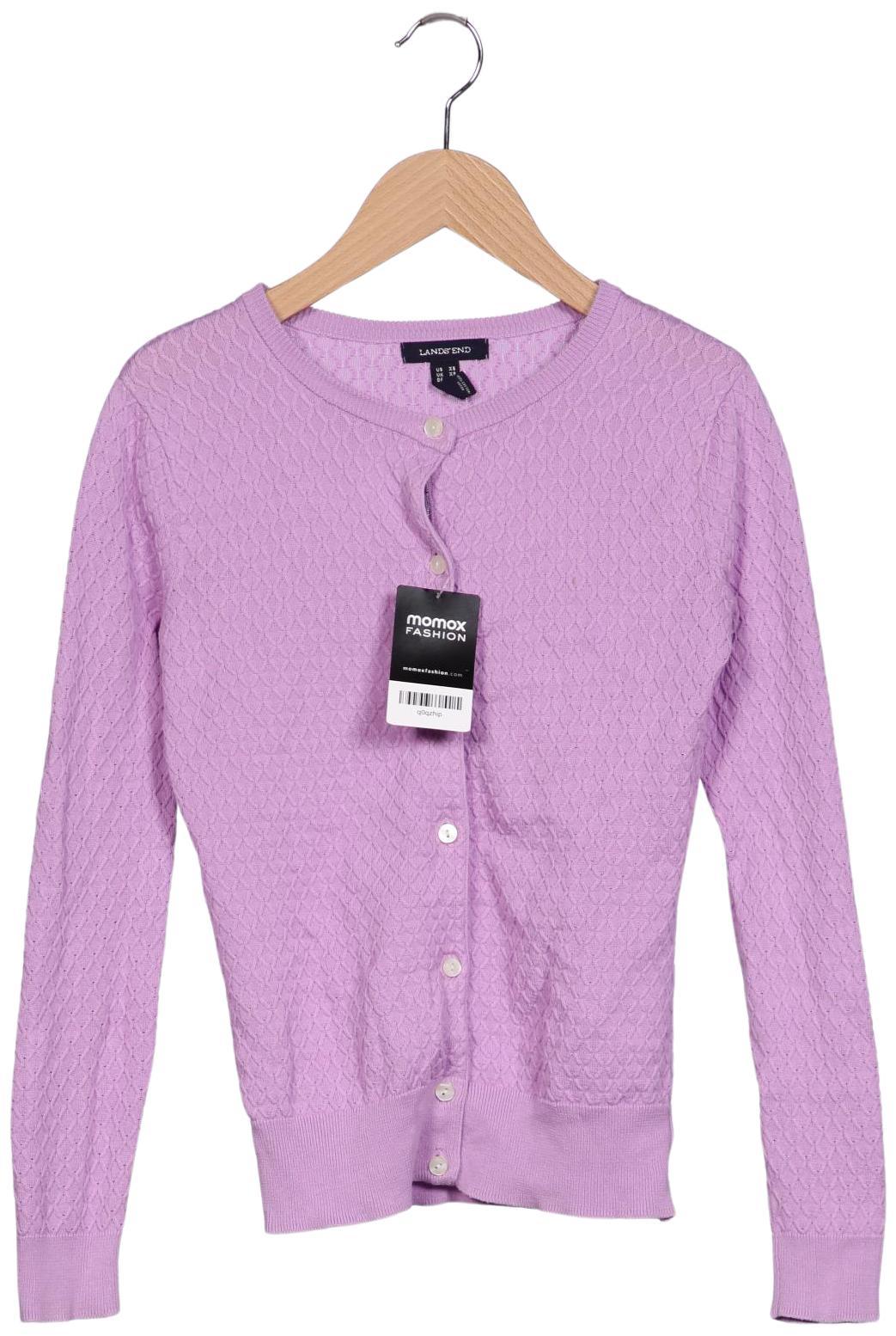 

Lands End Damen Strickjacke, pink, Gr. 34