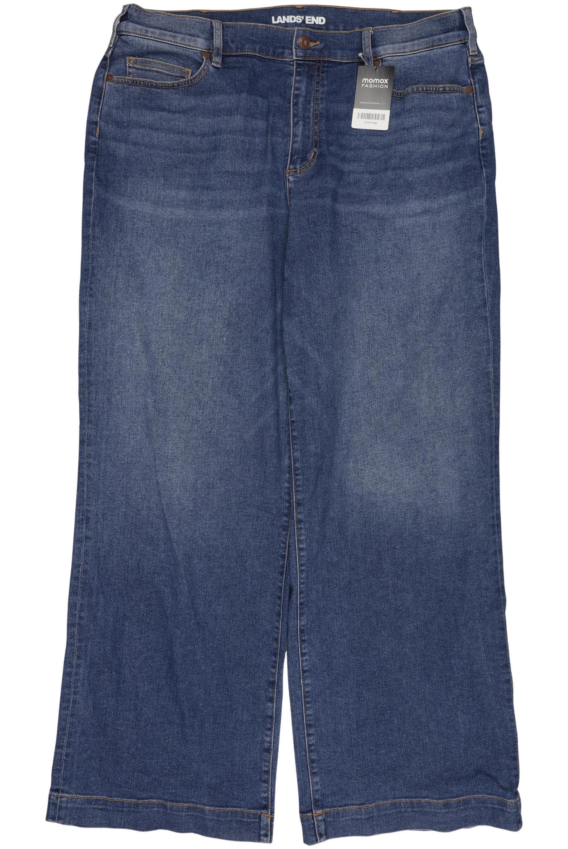 

Lands End Damen Jeans, blau, Gr. 50