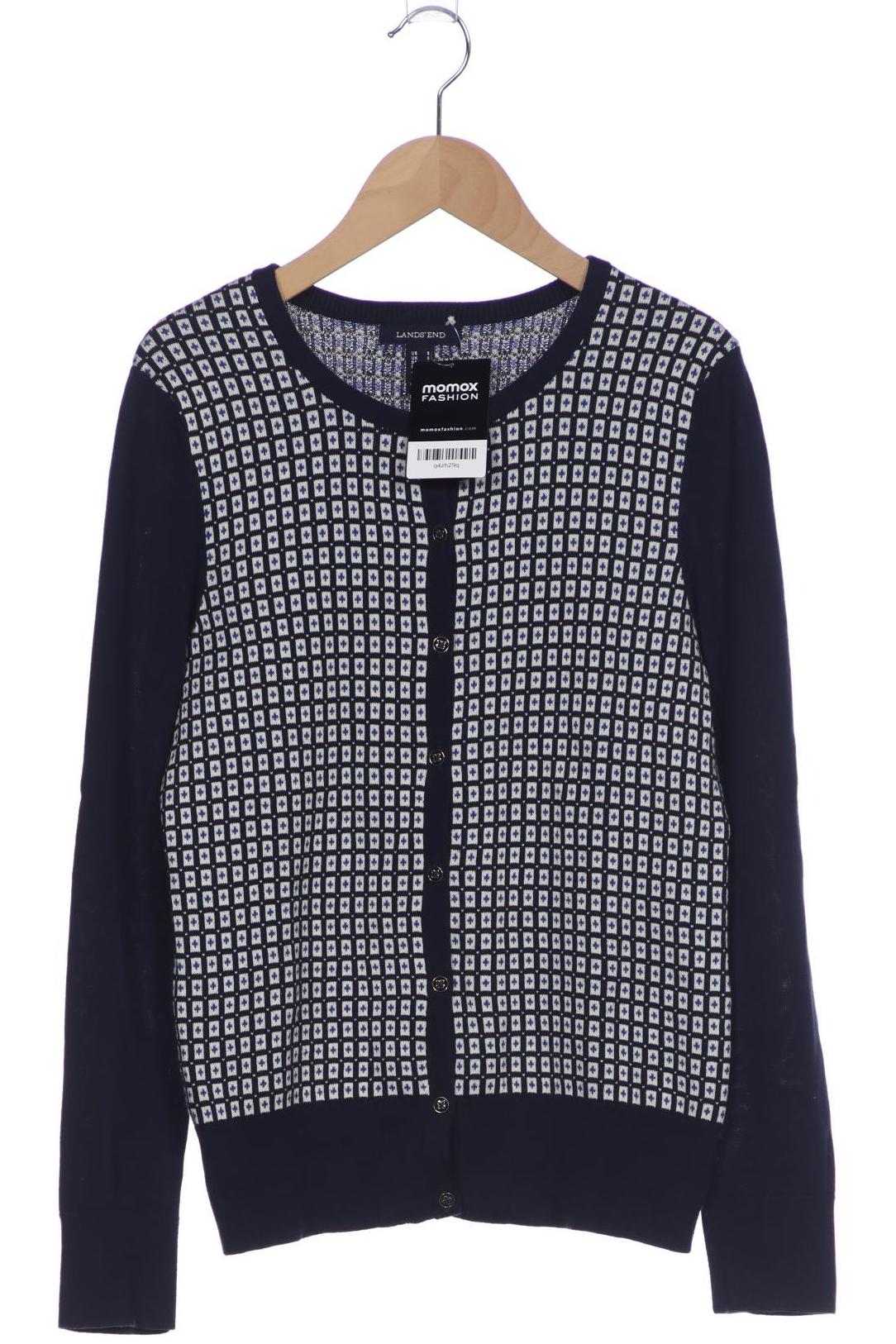 

Lands End Damen Strickjacke, marineblau, Gr. 36