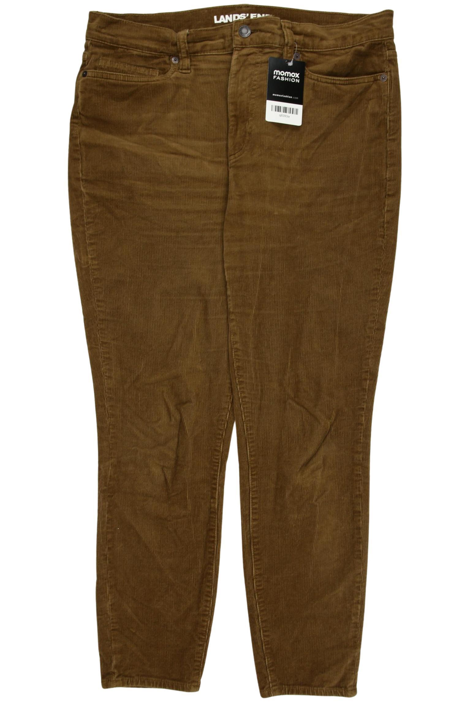 

Lands End Damen Stoffhose, braun, Gr. 40