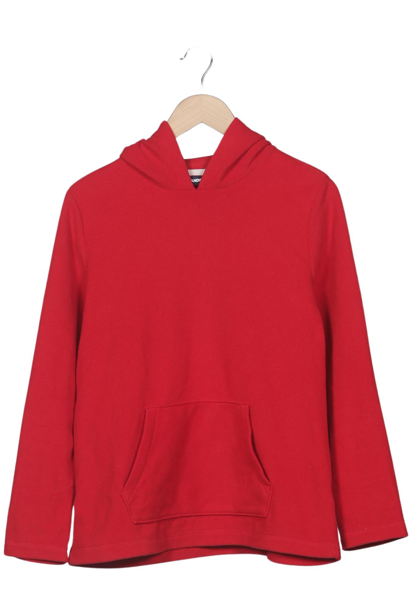

Lands End Damen Kapuzenpullover, rot, Gr. 38